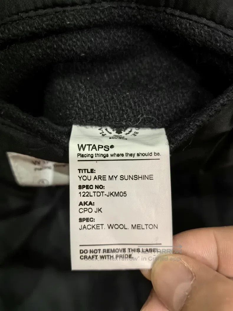 Wtaps Wtaps Two pockets of woolen jacket Size US S / EU 44-46 / 1 - 4 Thumbnail