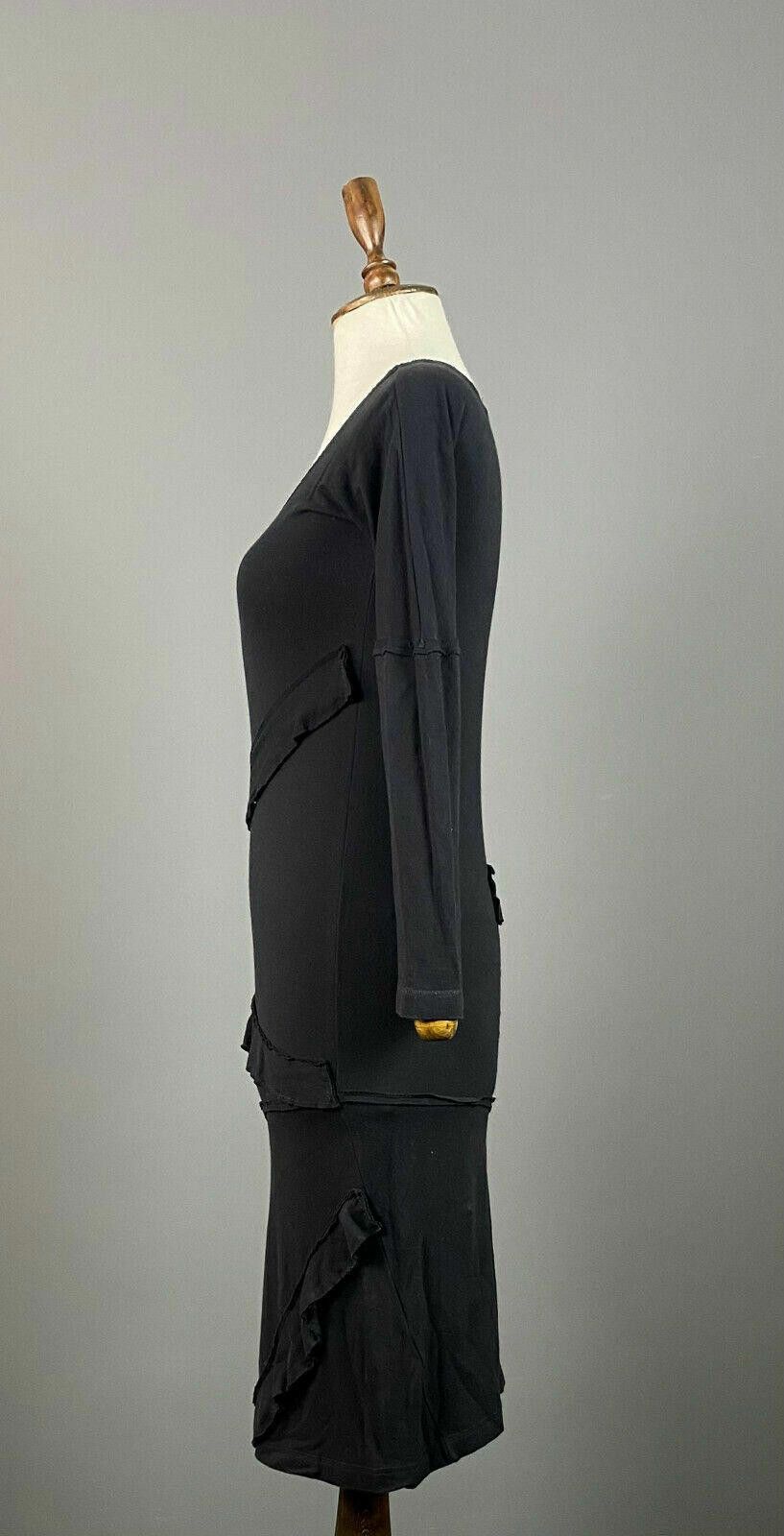 Sonia Rykiel Ladies Sonia Rykiel Black Cotton Boat Bodycon Dress Size S Size S / US 4 / IT 40 - 5 Thumbnail