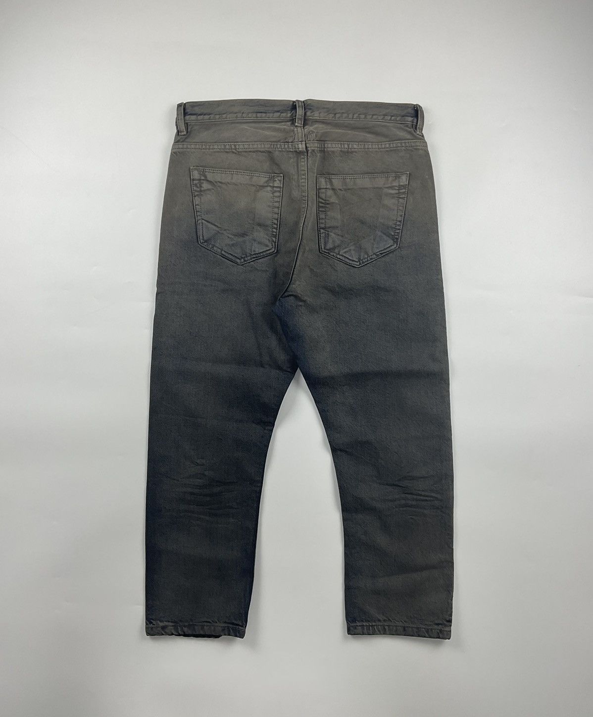 Rick Owens Rick Owens S/S'16 Degrade Hustler Torrence Cropped Denim Size US 30 / EU 46 - 2 Thumbnail