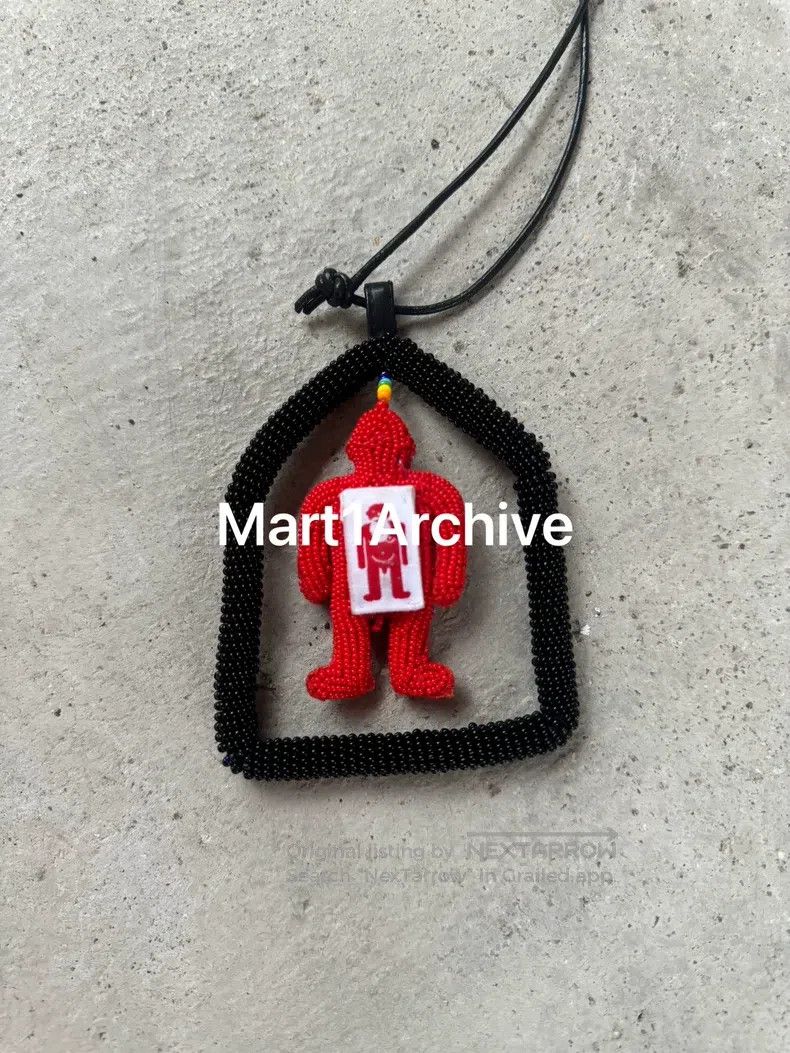 Walter Van Beirendonck Walter Van Beirendonck Beaded Doll Necklace Size ONE SIZE - 3 Thumbnail