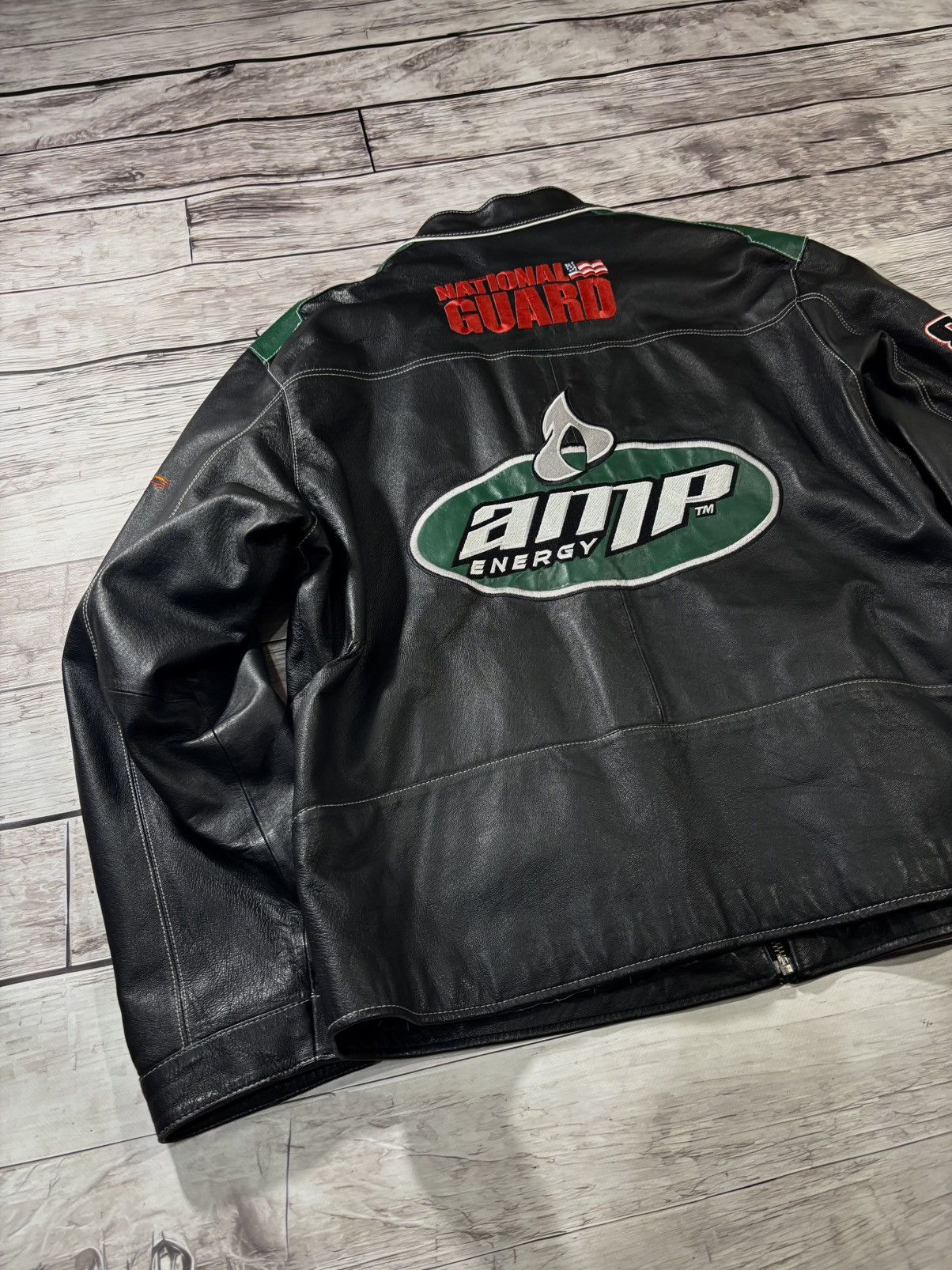 Hysteric Glamour VTG Yohji Yamamoto Style Nascar Racing Leather Jacket Size US XL / EU 56 / 4 - 5 Thumbnail
