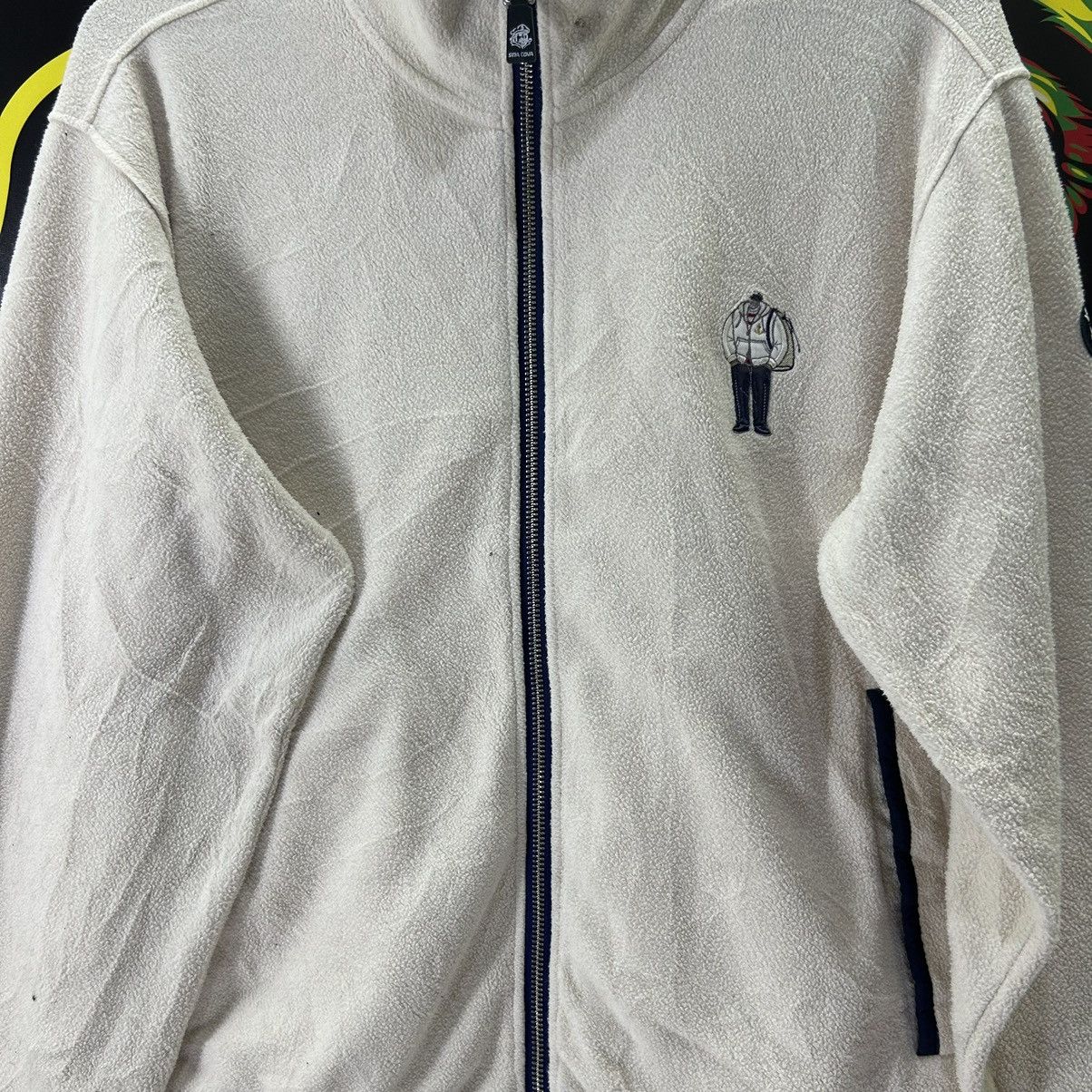 Vintage Vintage Lupo Di Mare Sina Cova Japanese Fleece Sweater Size US L / EU 52-54 / 3 - 3 Thumbnail