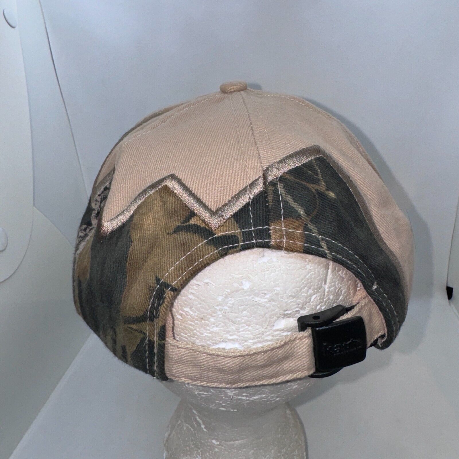 Other Jackson Oil Co. Camo Shark Teeth Strapback Hat Cap Medallion Size ONE SIZE - 3 Thumbnail