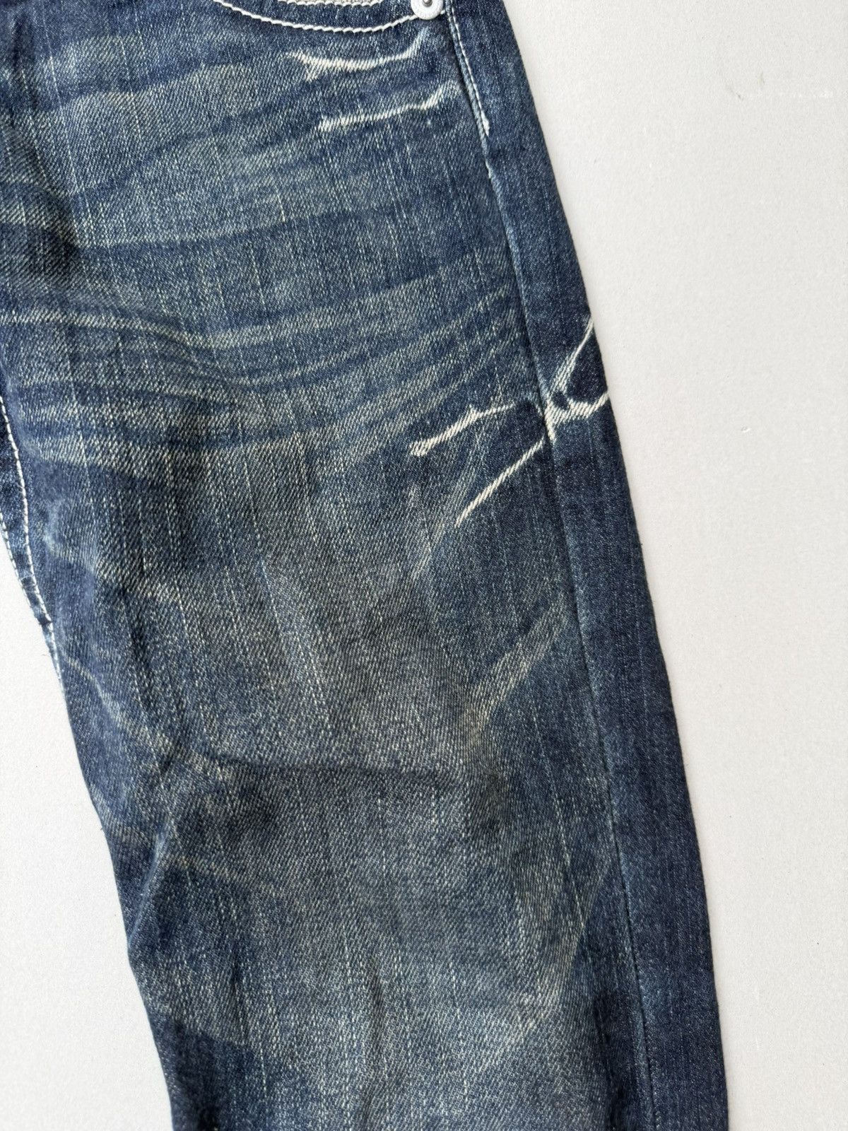 Japanese Brand Semantic Design lace up flare jeans Size US 28 / EU 44 - 5 Thumbnail