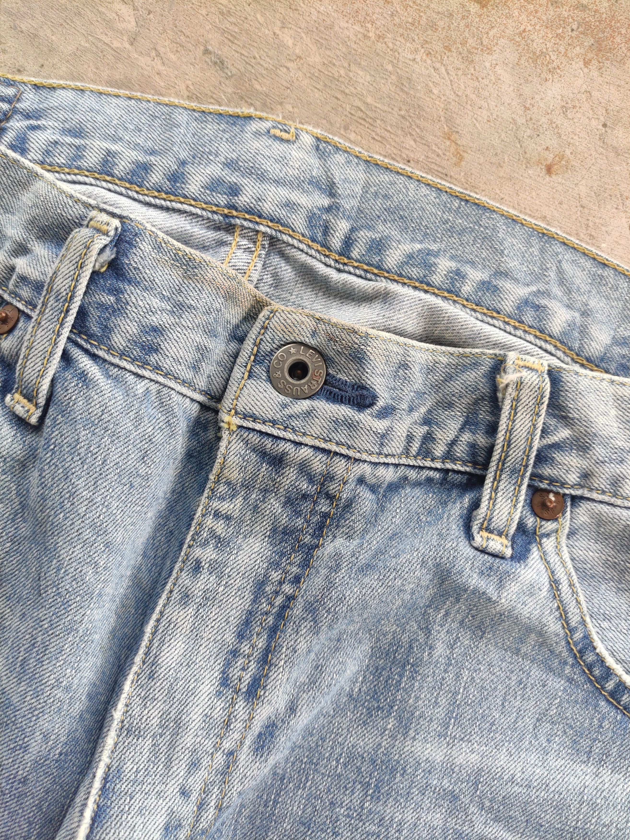 Japanese Brand Vintage Japanese Baggy Jean Distressed faded Denim Pants Size US 34 / EU 50 - 5 Thumbnail