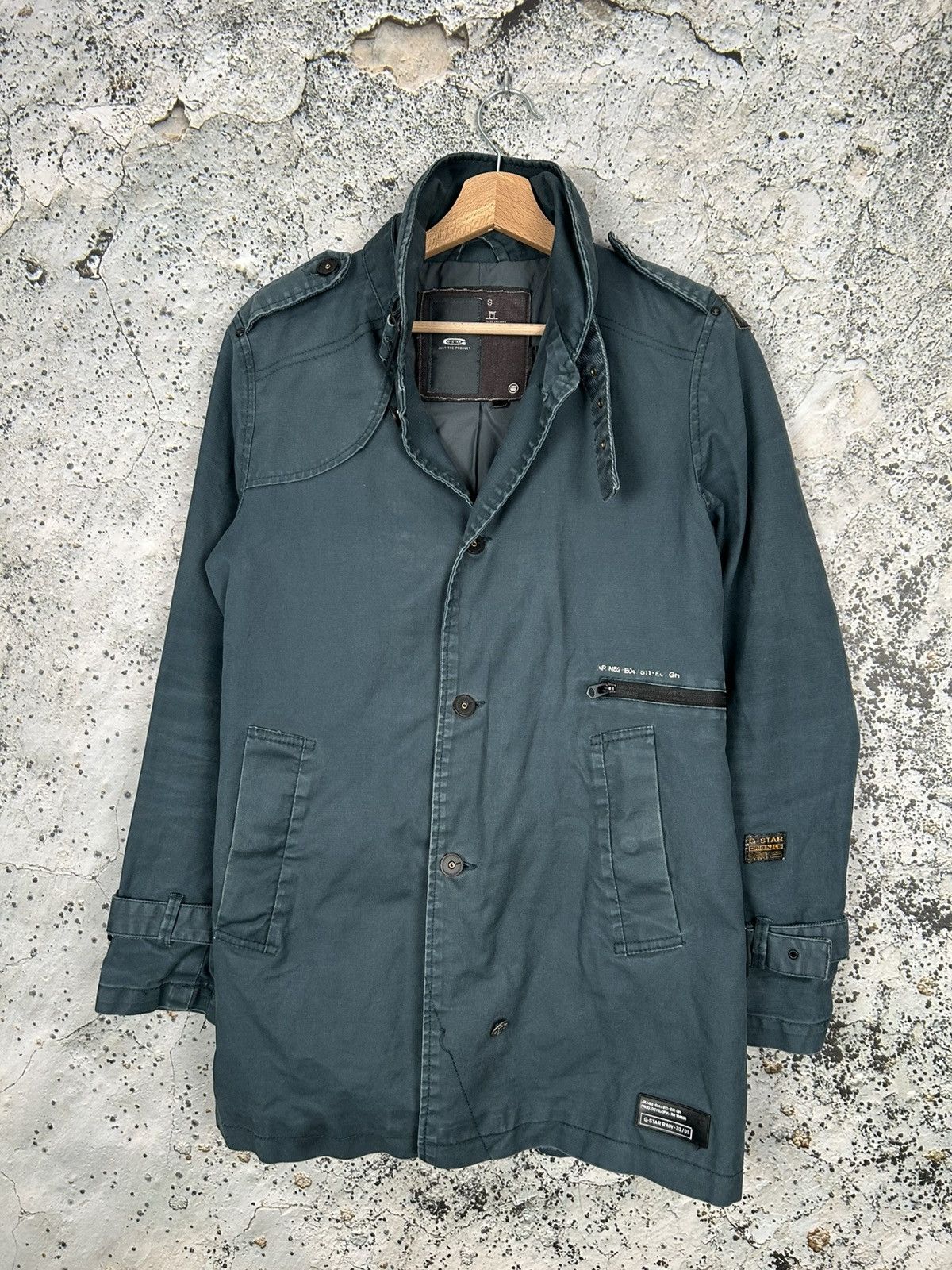 G-Star G-star Raw Light Jacket Grunge Punk Avant Garde Designer Size US S / EU 44-46 / 1 - 1 Thumbnail