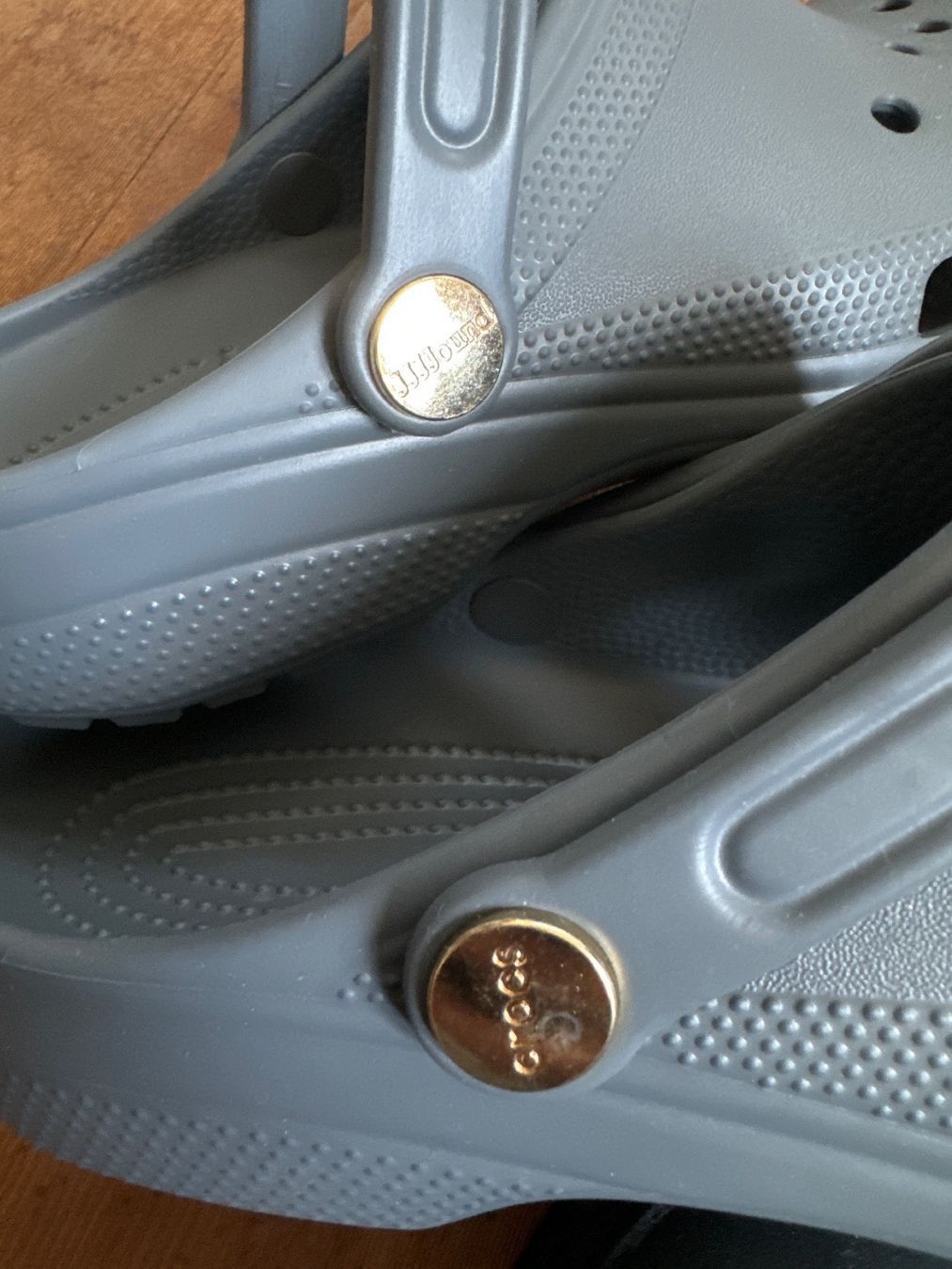 Crocs jjjjound x crocs grey slippers slides Size US 9 / EU 42 - 3 Thumbnail