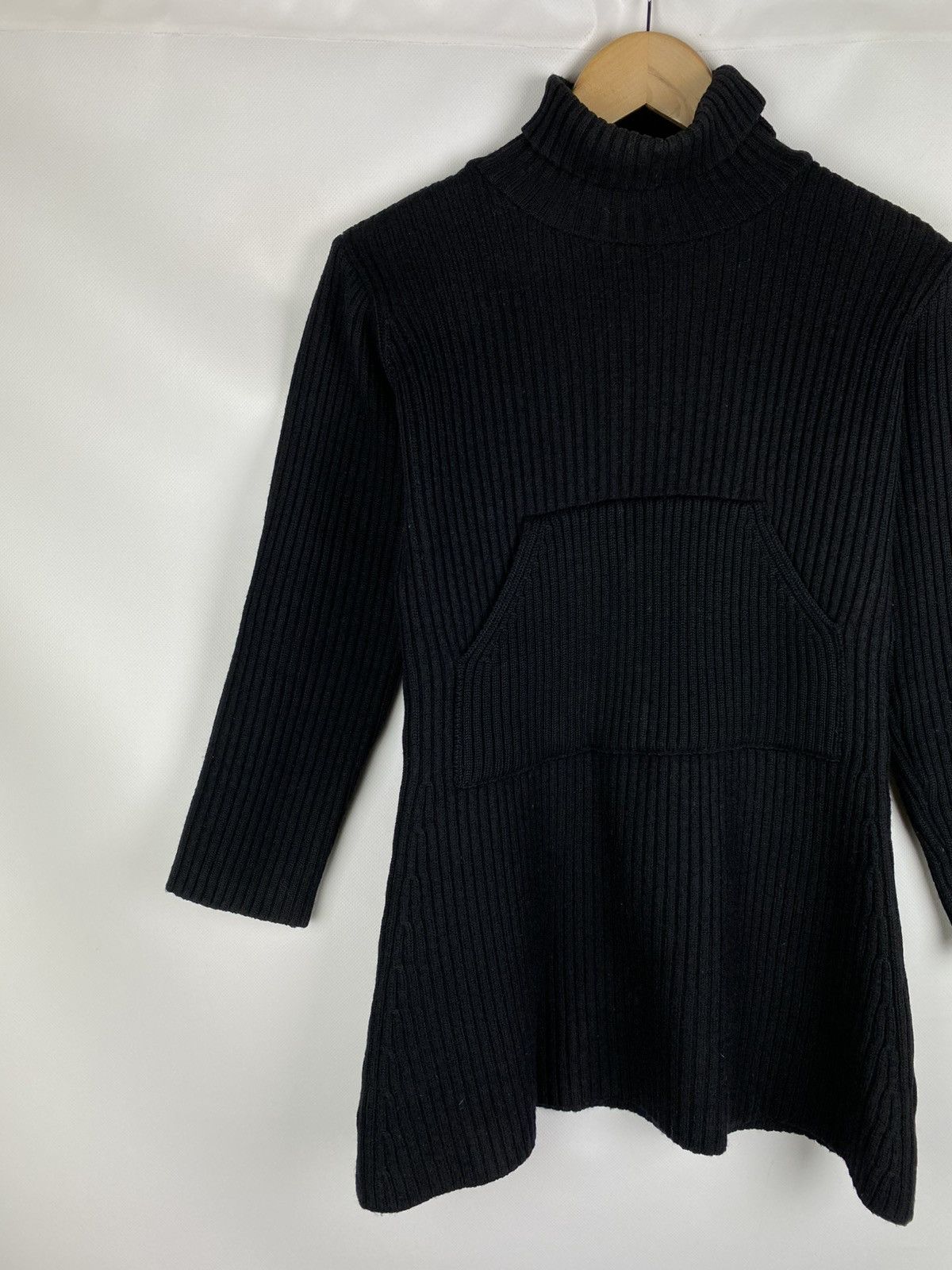 Jean Paul Gaultier × Vintage Jean Paul Gaultier Vintage 90s turtleneck sweater pullover Size S / US 4 / IT 40 - 2 Thumbnail