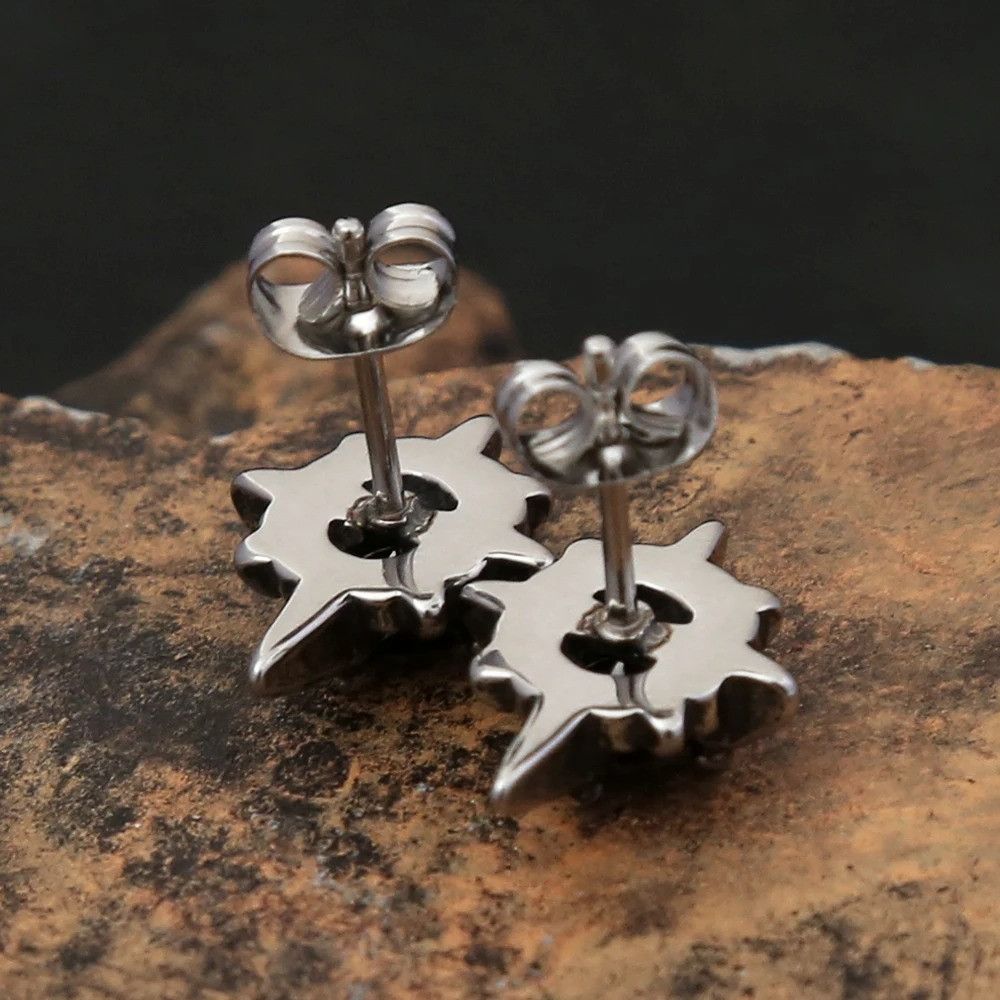 Japanese Brand × Vintage Black Stone Earrings Size ONE SIZE - 4 Thumbnail