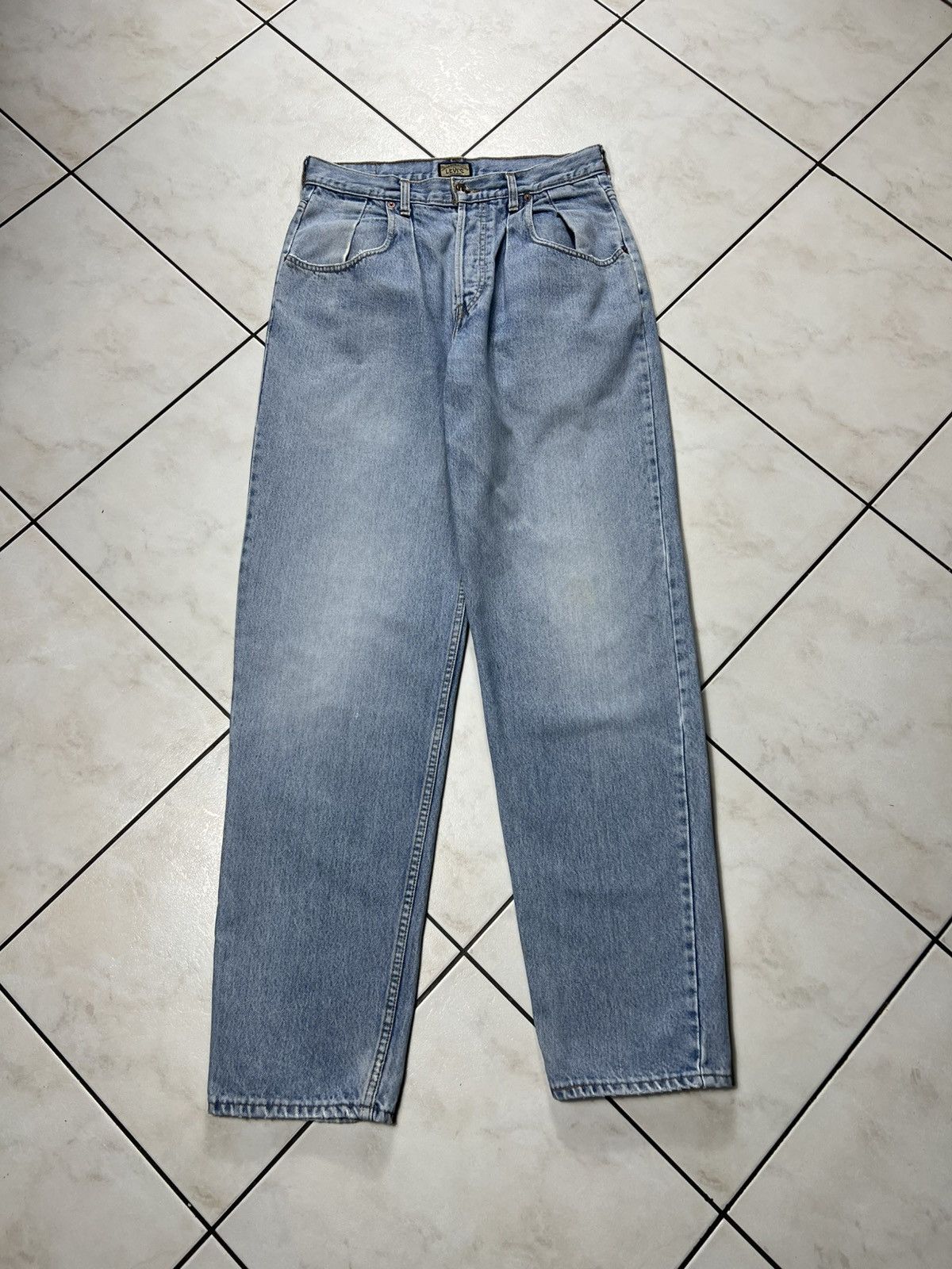 Levi's Vintage 90s Levi’s washed casual jeans y2k silver tab pants Size US 32 / EU 48 - 17 Thumbnail
