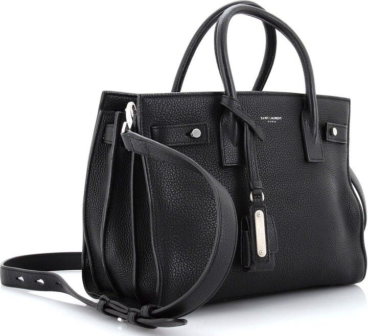 Saint Laurent Paris o1b1hav110924 Size: OS / Sac De Jour Leather Bag in Black Size ONE SIZE - 4 Thumbnail