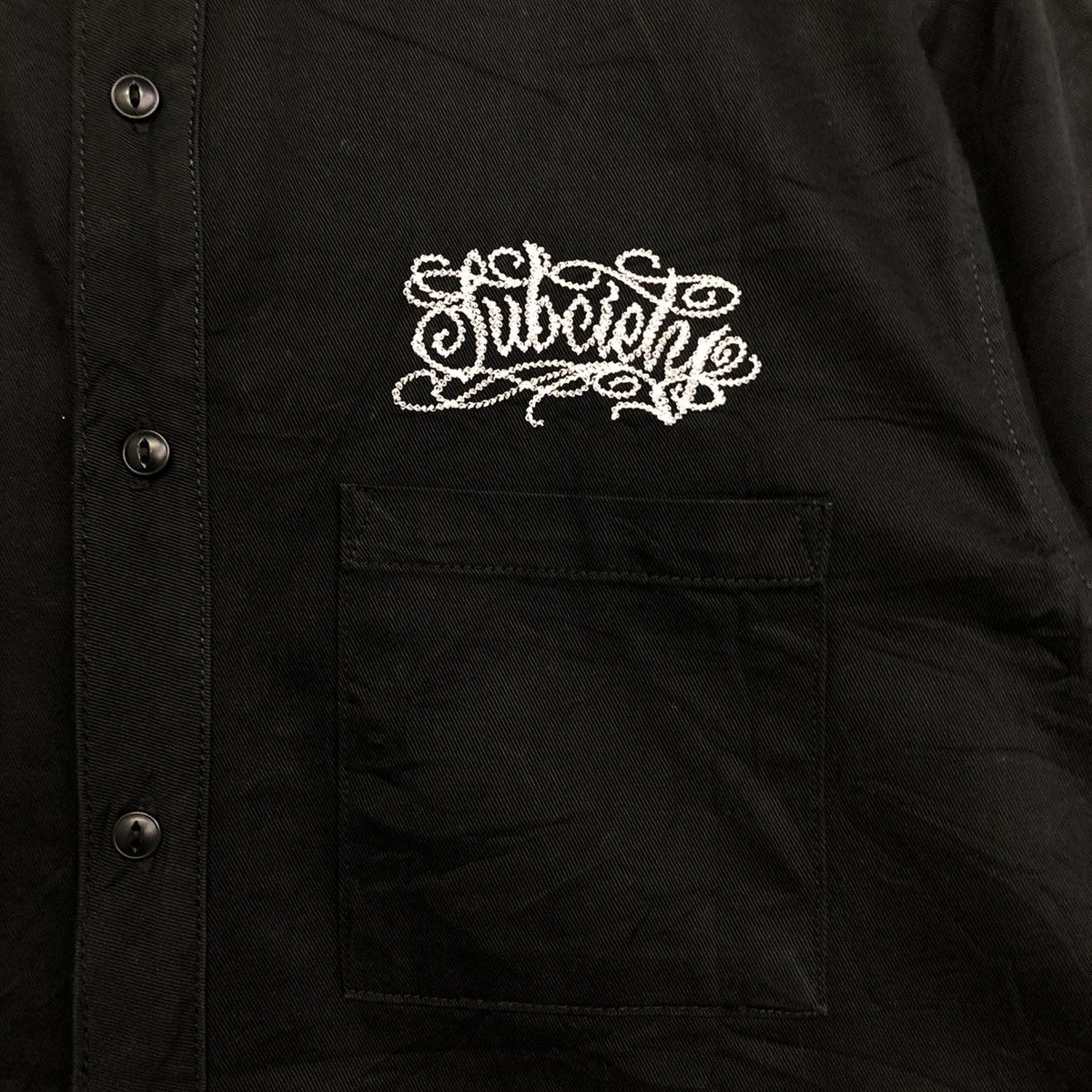 Shorty's Skateboards Subciety Skateboarding Embriodery Backhitt Button Shirt Size US L / EU 52-54 / 3 - 7 Thumbnail