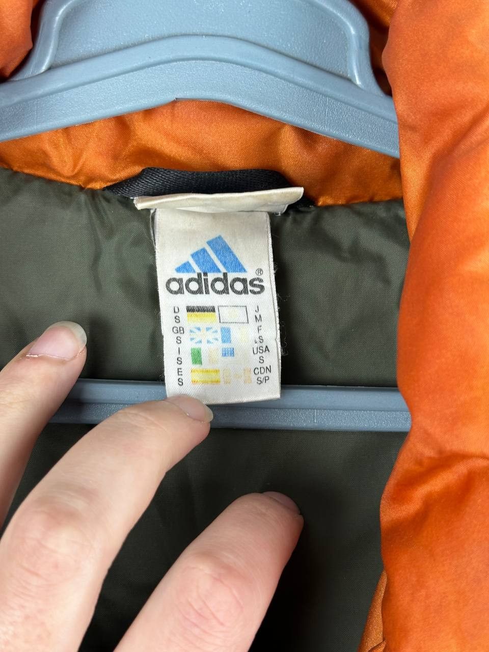 Adidas Adidas Equipment Vintage 1999 Orange Puffer Down Jacket Size US M / EU 48-50 / 2 - 19 Thumbnail