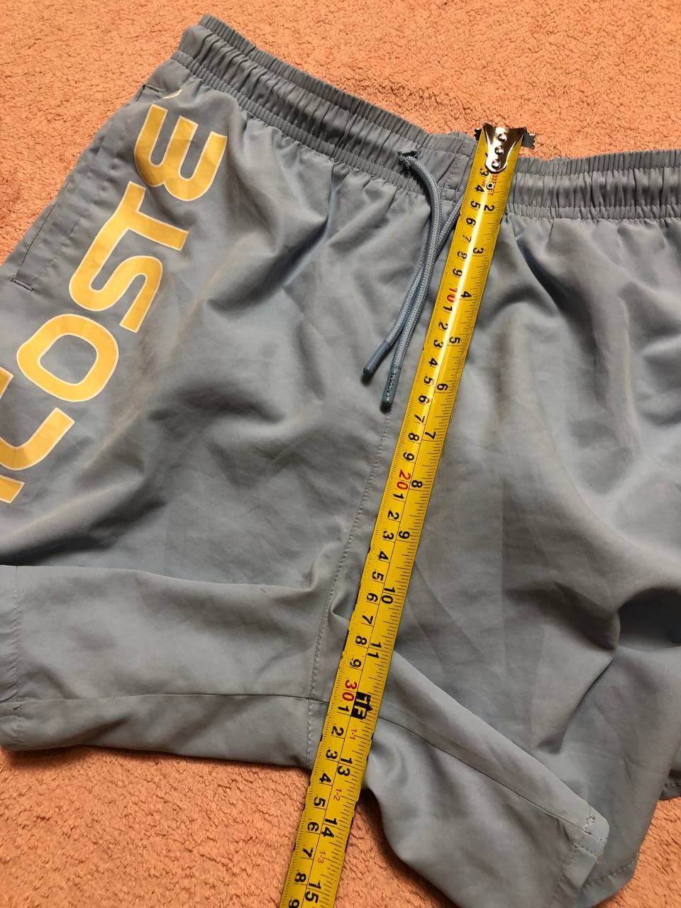 Lacoste Vintage shorts blue big logo Y2K Lacoste streetwear Size US 30 / EU 46 - 10 Thumbnail