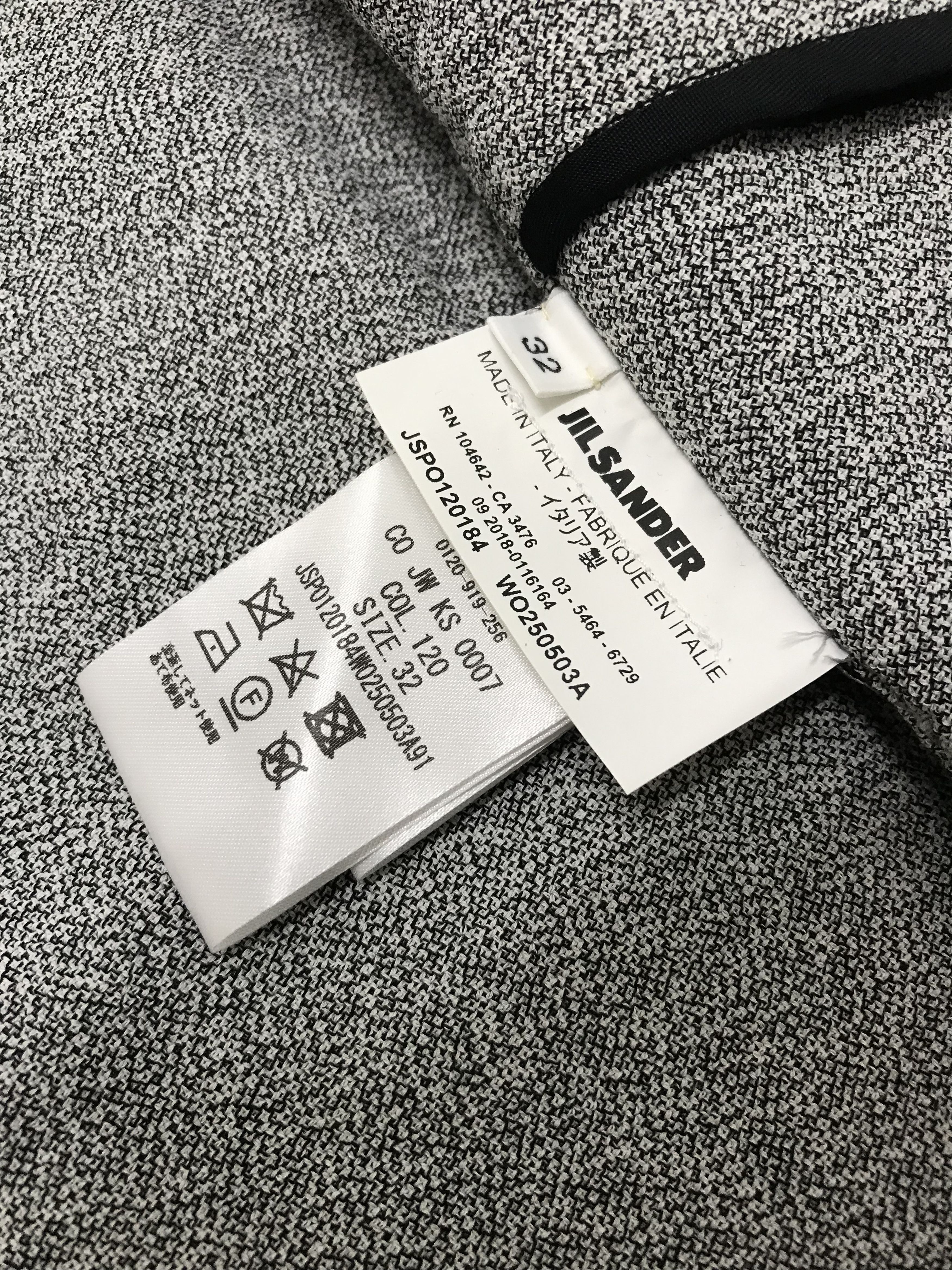 Jil Sander Jil Sander Gray Coat Size US S / EU 44-46 / 1 - 6 Thumbnail