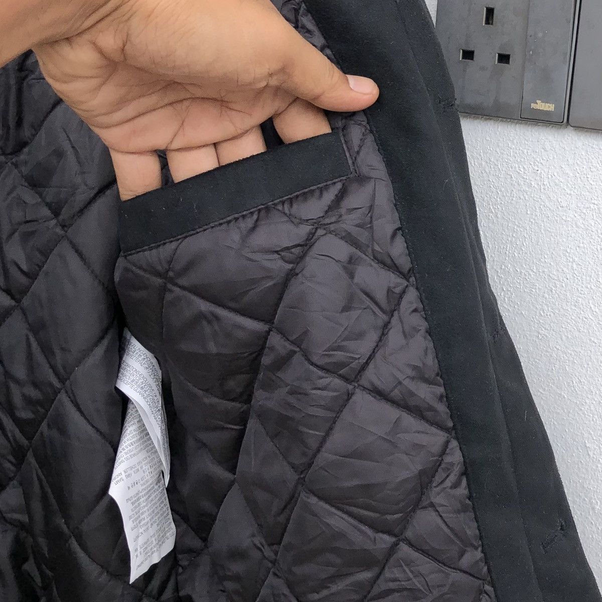 Zara Zara Velvet Lined Quilted Trucker Jacket With Sherpa Collar Size US M / EU 48-50 / 2 - 12 Thumbnail
