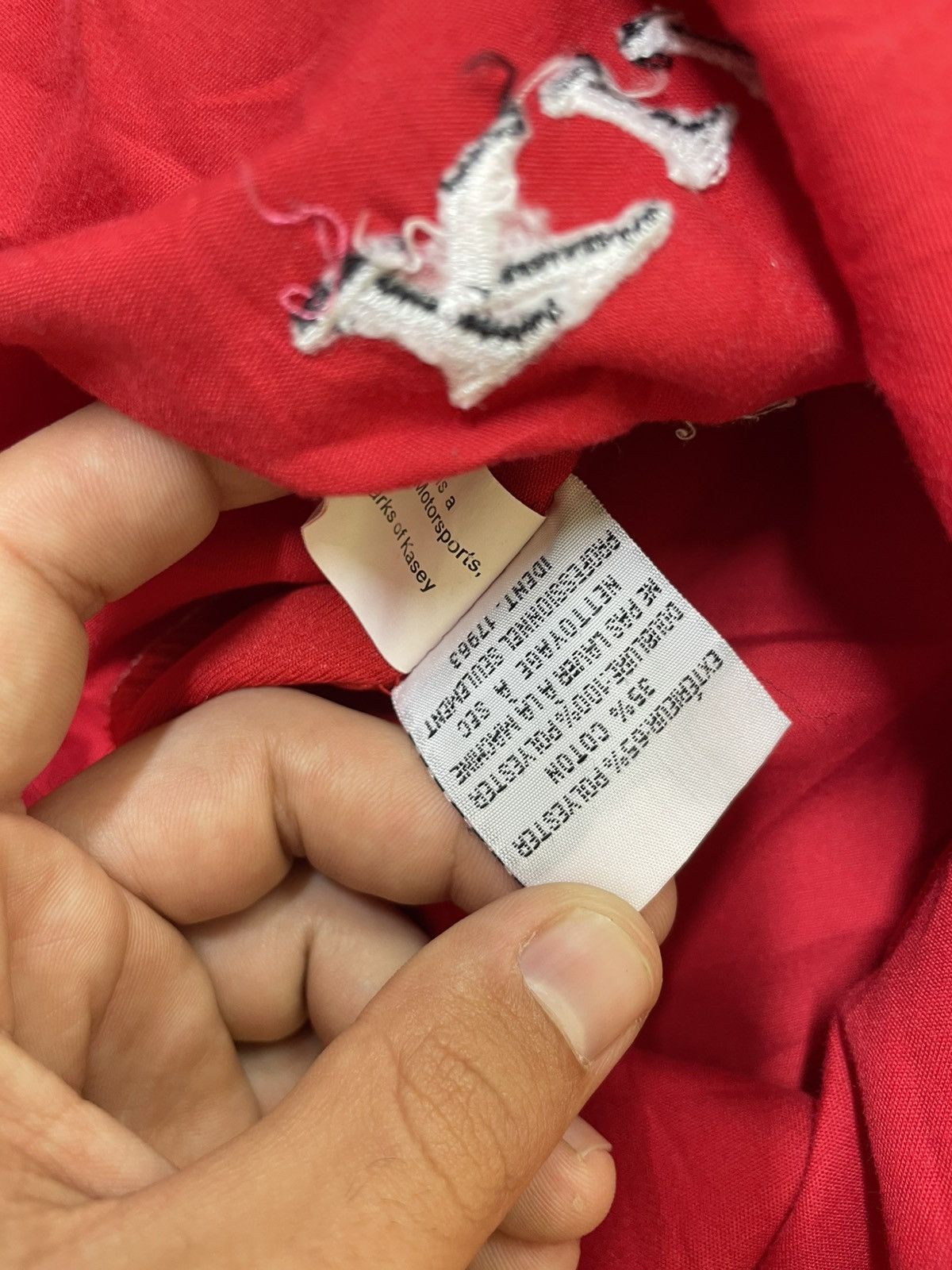 Ferrari × Jeff Hamilton × NASCAR Jeff Hamilton Budweiser Racing Jacket — Bold NASCAR Style Size US L / EU 52-54 / 3 - 12 Thumbnail