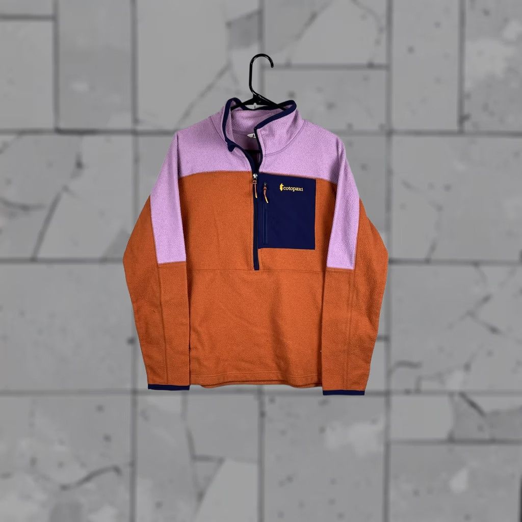 Cotopaxi Cotopaxi Jacket Fleece Pullover Mens Large Purple Orange Quarter Zip Outdoor Size US L / EU 52-54 / 3 - 1 Thumbnail