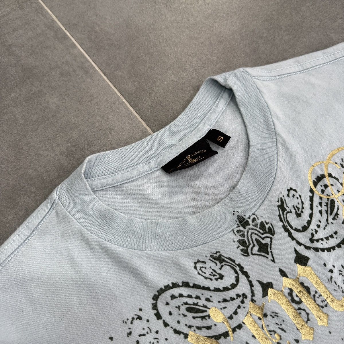 Ed Hardy Christian Audigier Los Angeles Tattoo Y2K Hip Hop T-Shirt Size US S / EU 44-46 / 1 - 8 Thumbnail