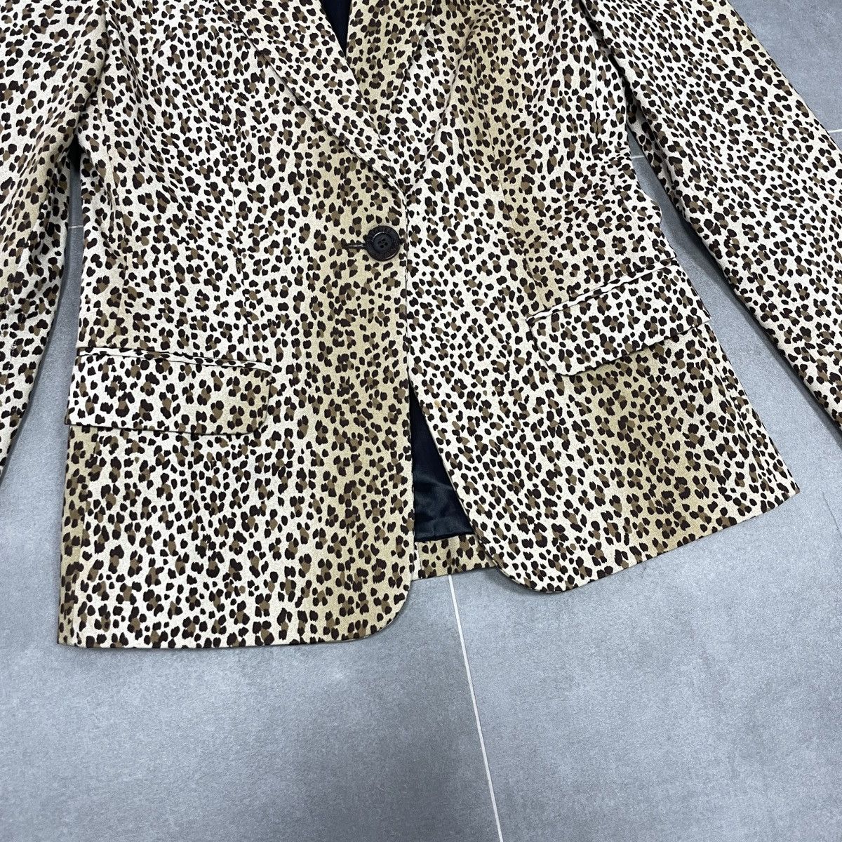 Moschino Moschino Jeans Leopard Print Women Blazer Size S Size S / US 4 / IT 40 - 6 Thumbnail