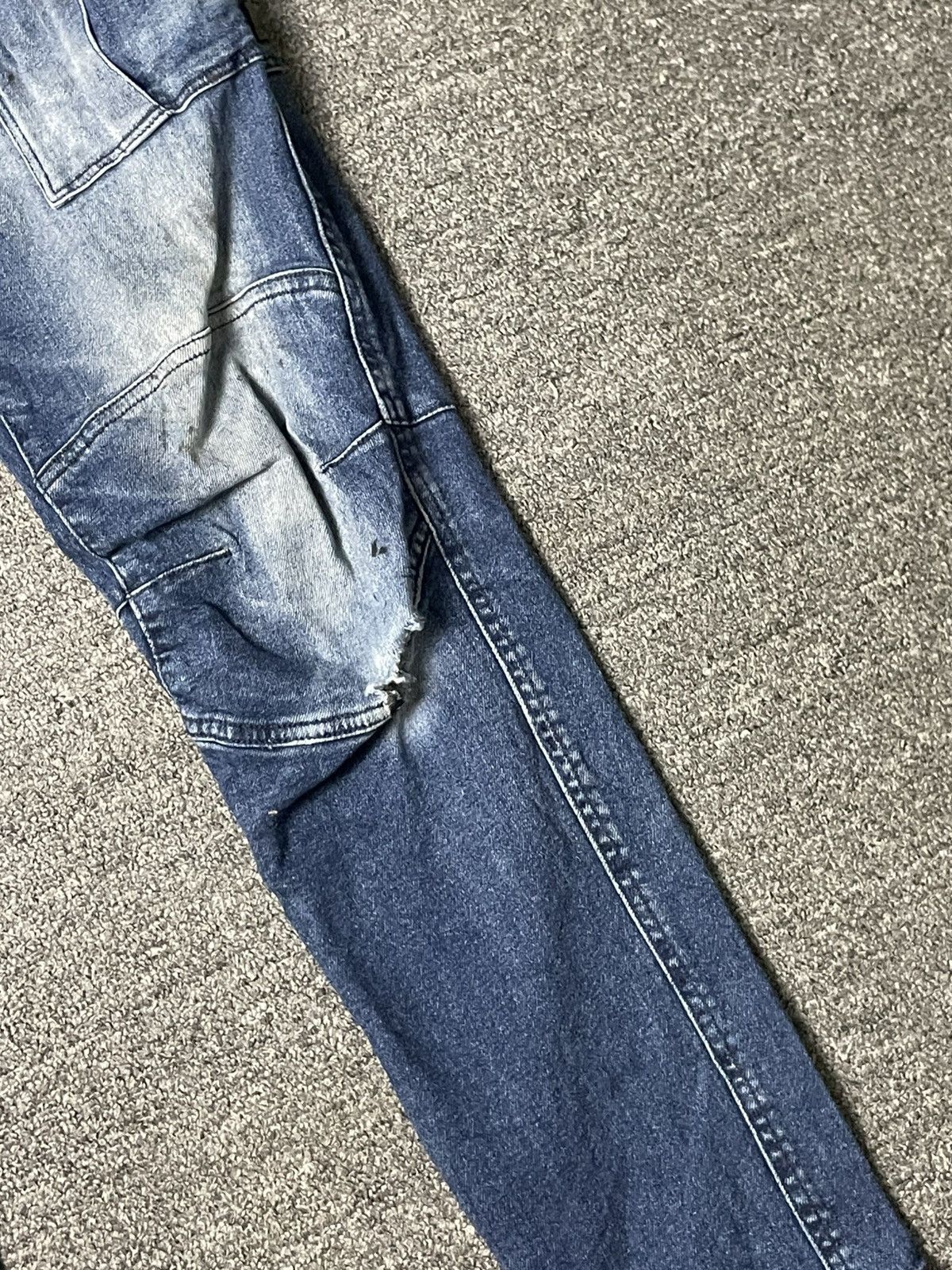 Japanese Brand × Vintage Japanese Brand Frontier Multi pocket Cargo Jeans(83) Size US 32 / EU 48 - 4 Thumbnail