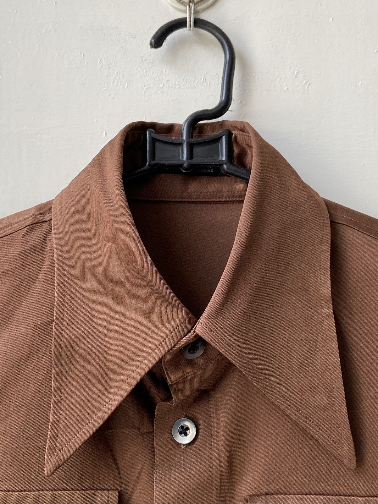 5351 POUR LES HOMMES 5351 Pour Les Hommes Brown Shirt Size US S / EU 44-46 / 1 - 5 Thumbnail