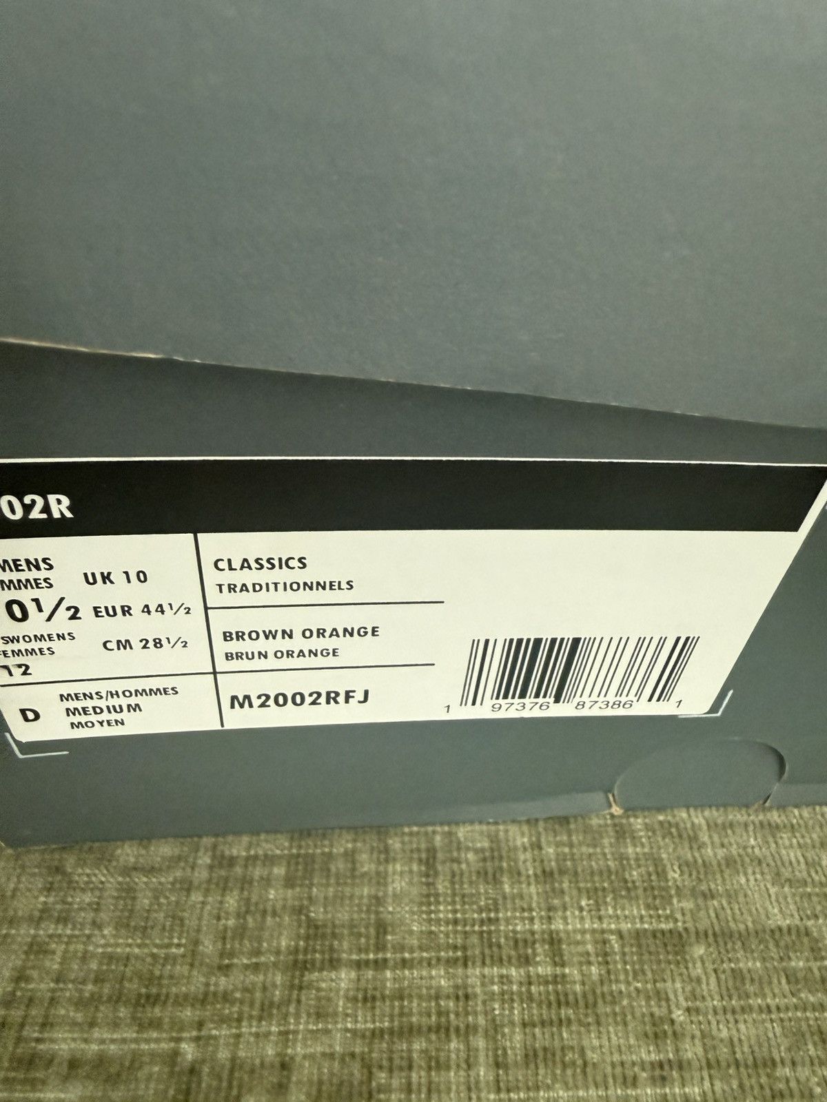 New Balance New Balance 2002R sz 10.5 Size US 10.5 / EU 43-44 - 13 Thumbnail
