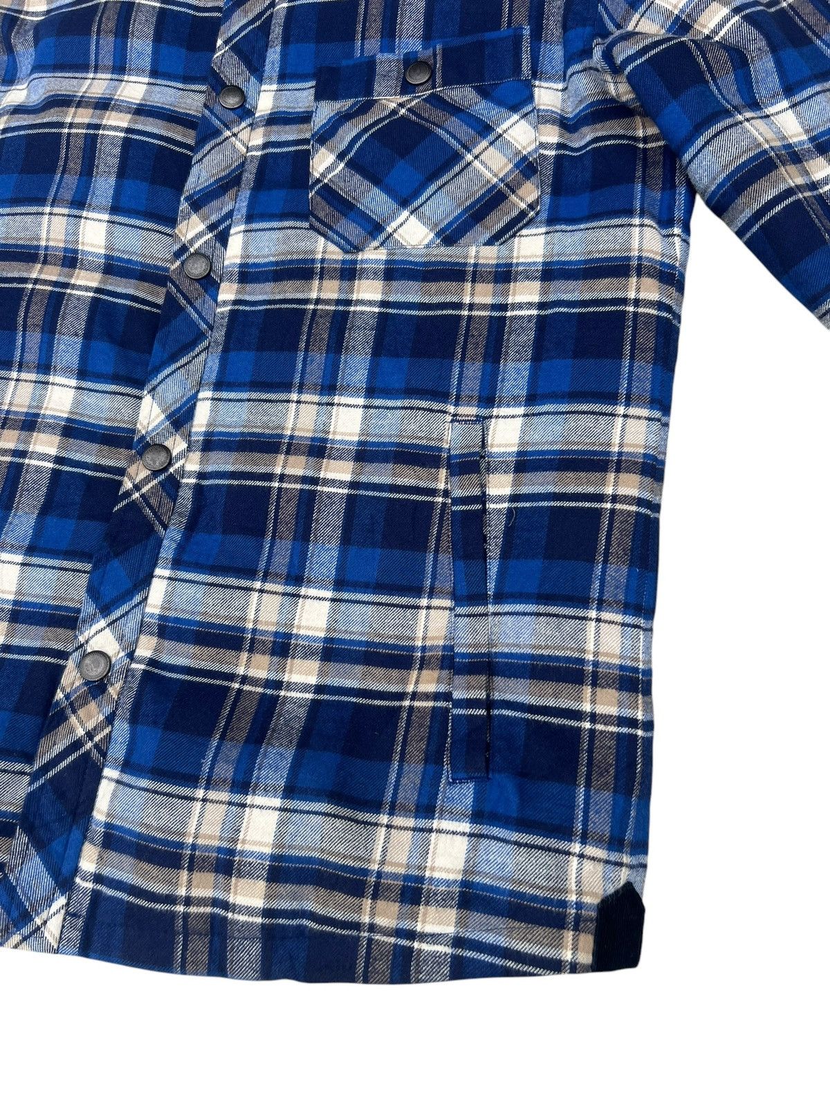 Full Count & Co. Nishikawa Down Feather Flannel Jacket Shirt Size US M / EU 48-50 / 2 - 10 Thumbnail