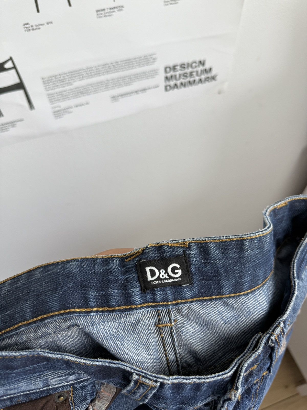 Dolce & Gabbana Vintage y2k Dolce & Gabbana denim shorts 27 opium archive 90s Size 27" / US 4 / IT 40 - 5 Thumbnail