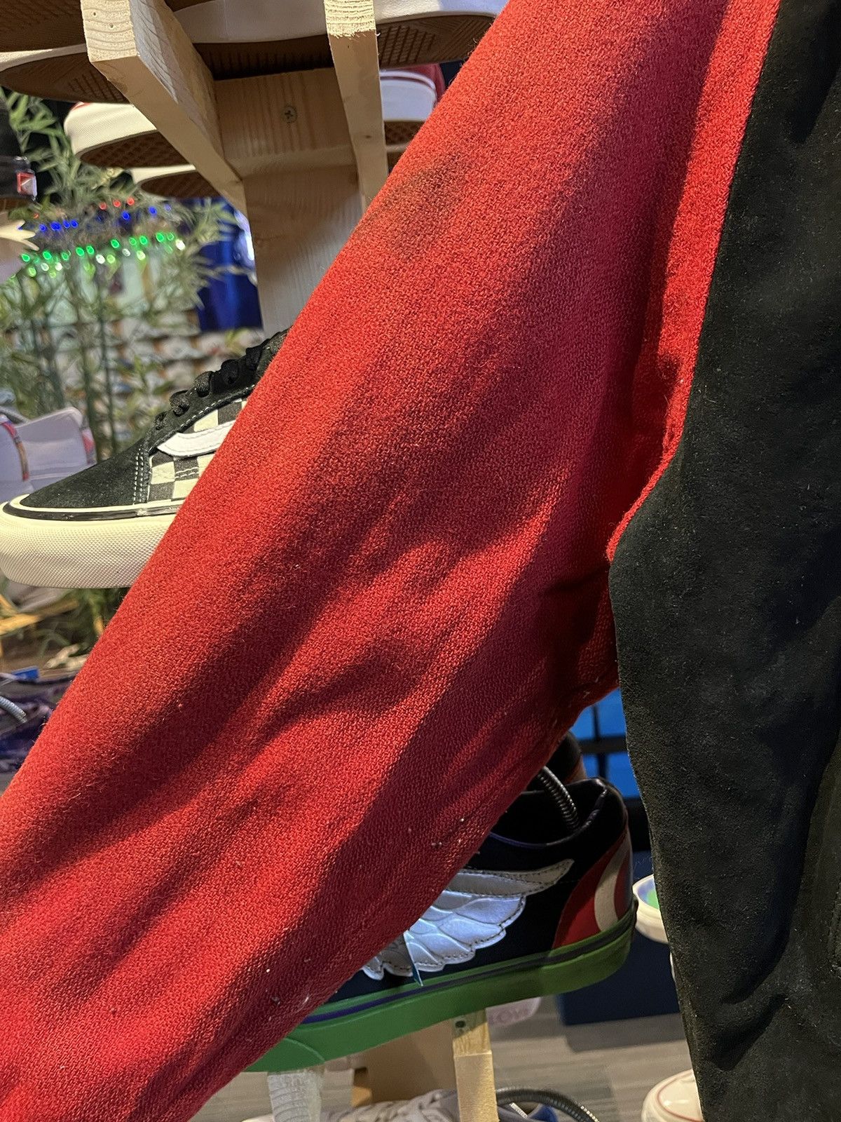 Flax-en-provence Suede Leather Bomber Style Jacket