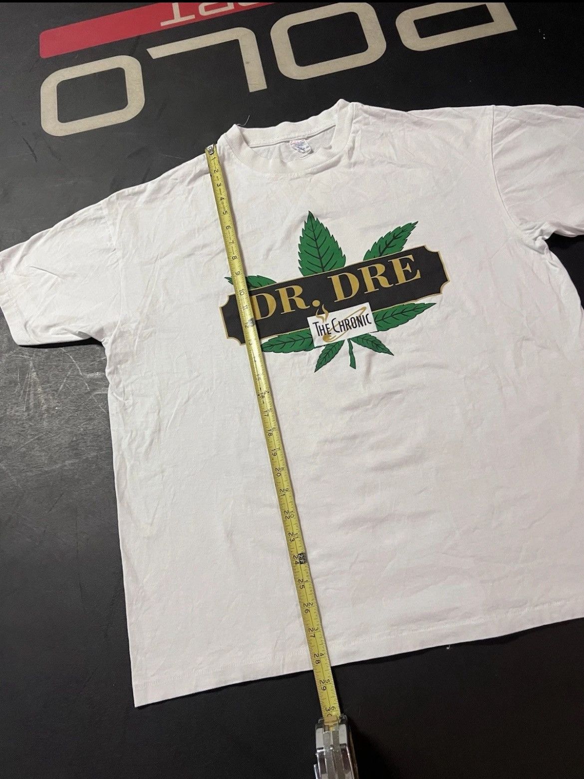 Dr. Dre 90s Dr Dre The Chronic White Version SUPER RARE Size US XL / EU 56 / 4 - 6 Thumbnail