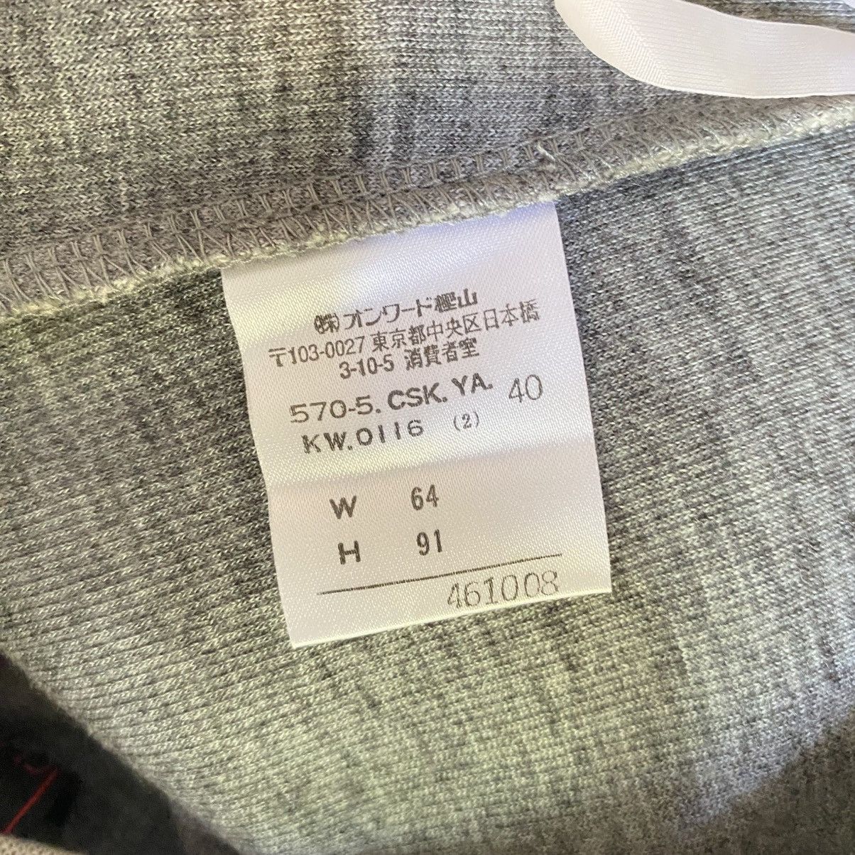 Jean Paul Gaultier Jean Paul Gaultier Light Grey Knit A-Line Skirt Size 27" / US 4 / IT 40 - 13 Thumbnail