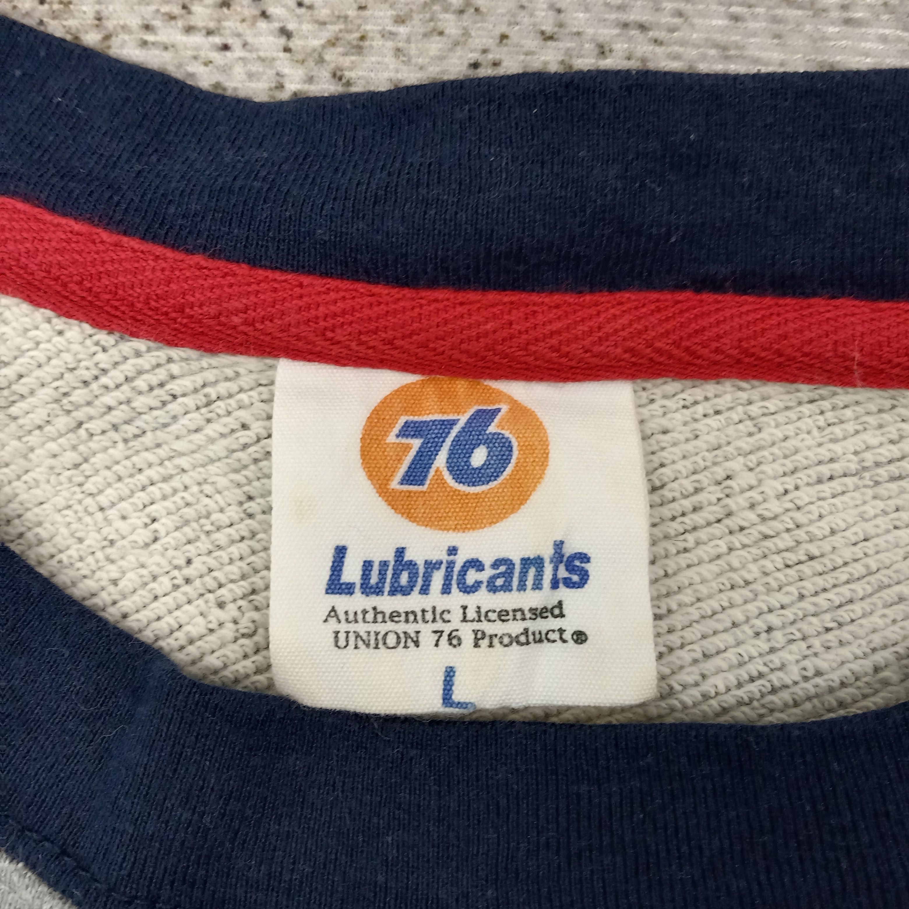 Japanese Brand Lubricant 76 Motor Oil Racing Sweatshirt C261N5 Size US M / EU 48-50 / 2 - 5 Thumbnail