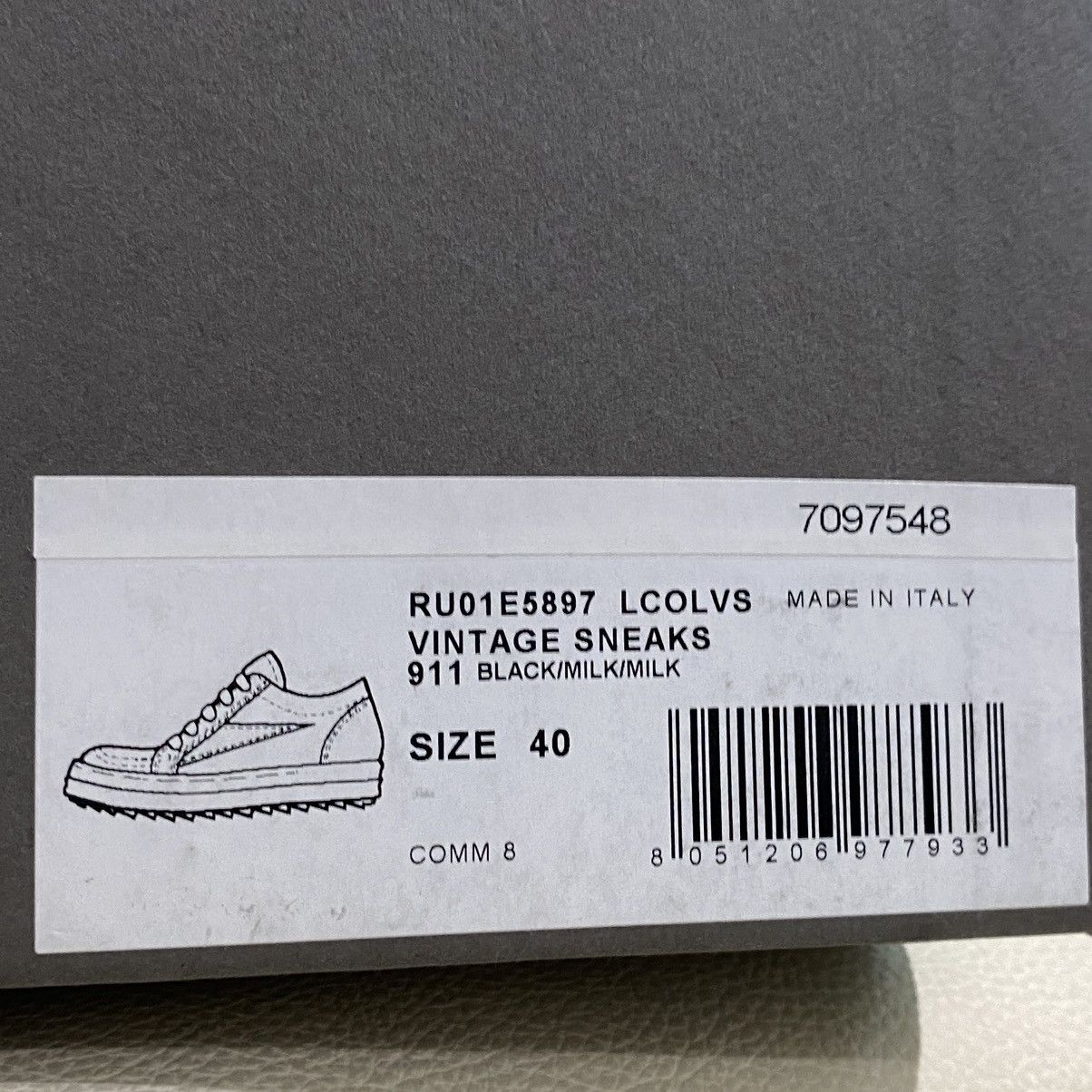 Rick Owens RICK OWEN Vintage Sneaks Sneakers Size US 7 / EU 40 - 19 Thumbnail