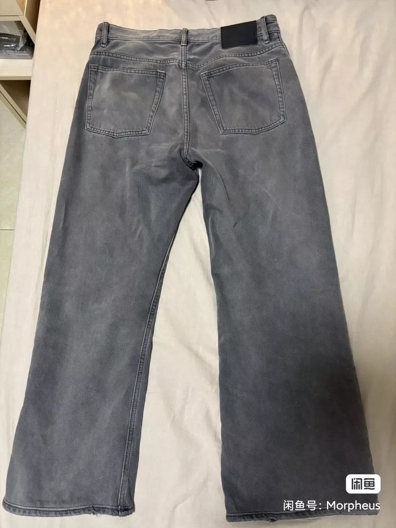 Acne Studios acne studiosGrey cropped jeans 2503-Nextarrow Size US 31 - 5 Thumbnail