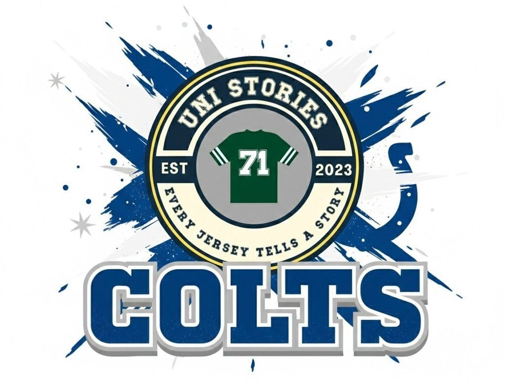 NFL Indianapolis Colts Distressed Henley L/S T-Shirt Men XL Blue Size US XL / EU 56 / 4 - 13 Thumbnail