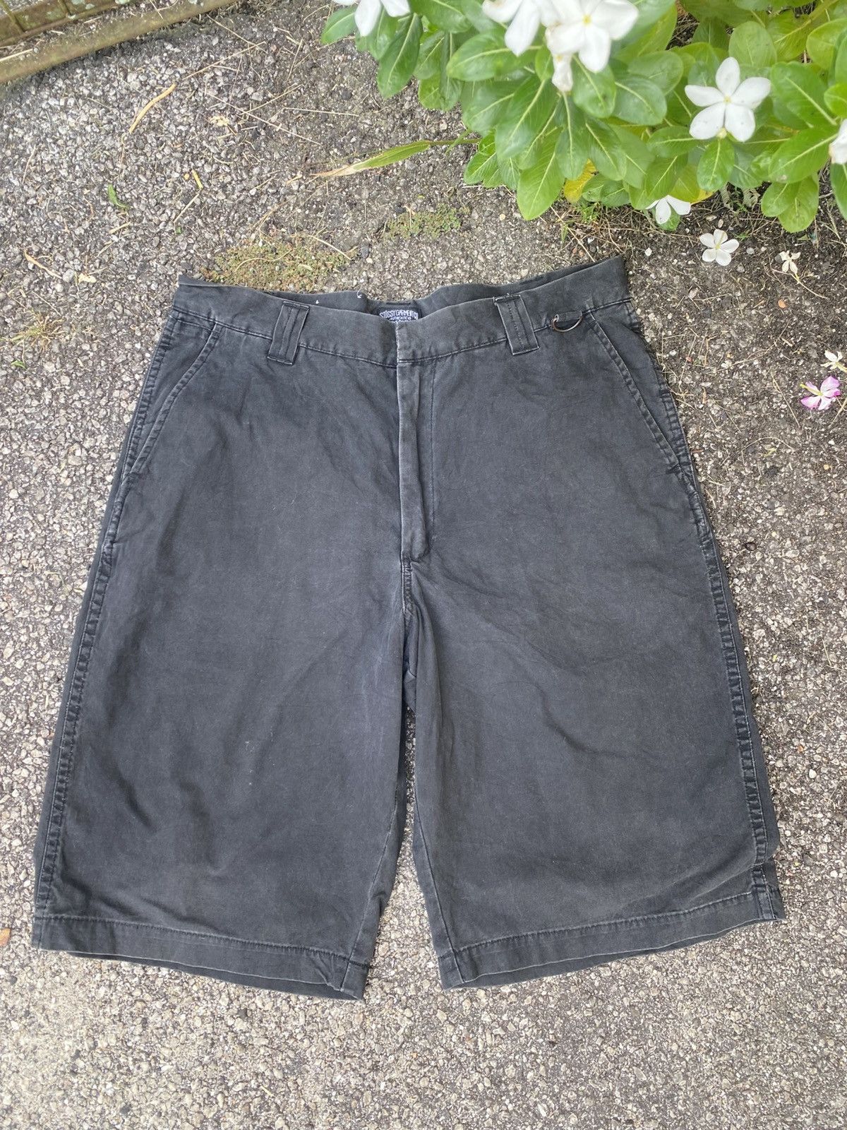 Stussy Vintage 00s Stussy Short Pants - sunfaded Size US 36 / EU 52 - 3 Thumbnail