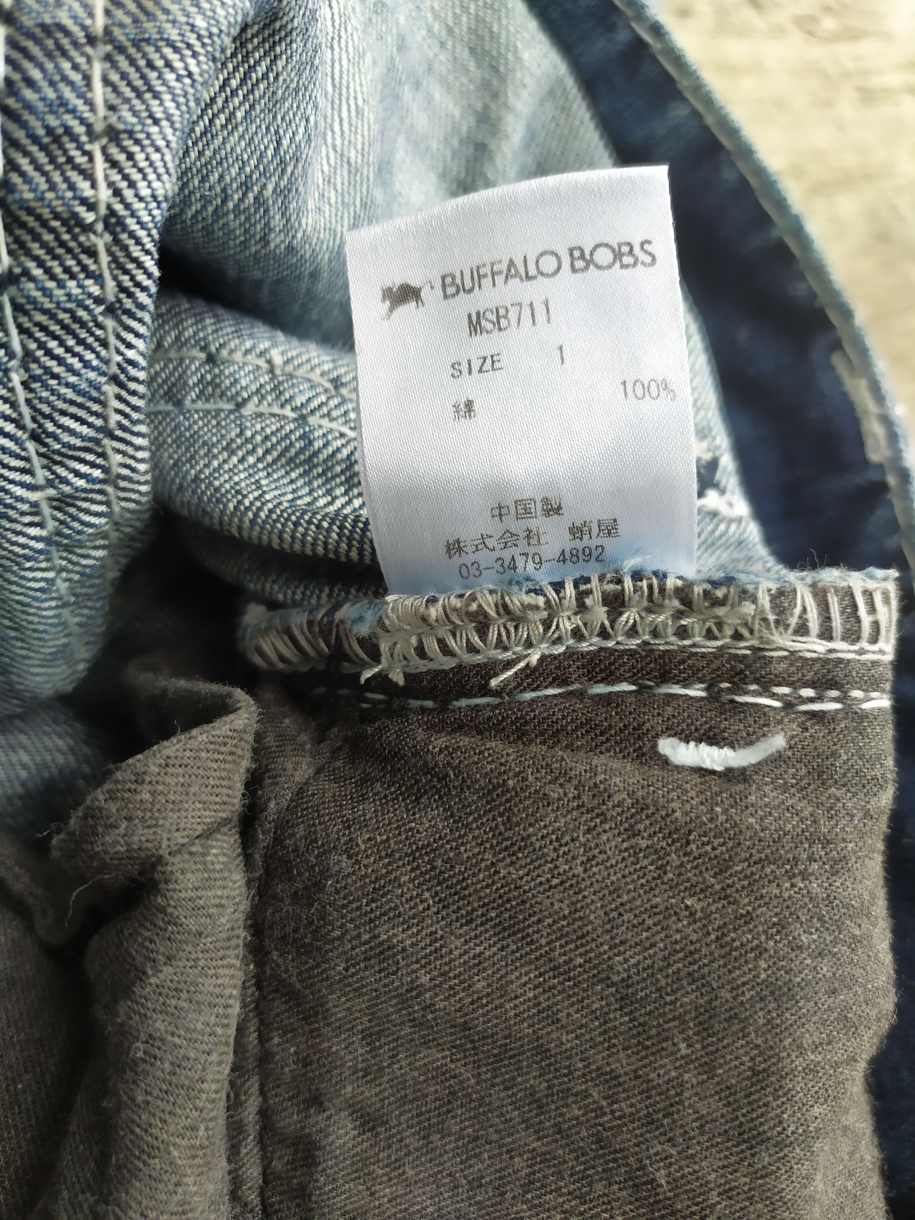 BUFFALO BOBS Buffalo Bobs Clawmark Curve Flare Jeans Size US 30 / EU 46 - 12 Thumbnail
