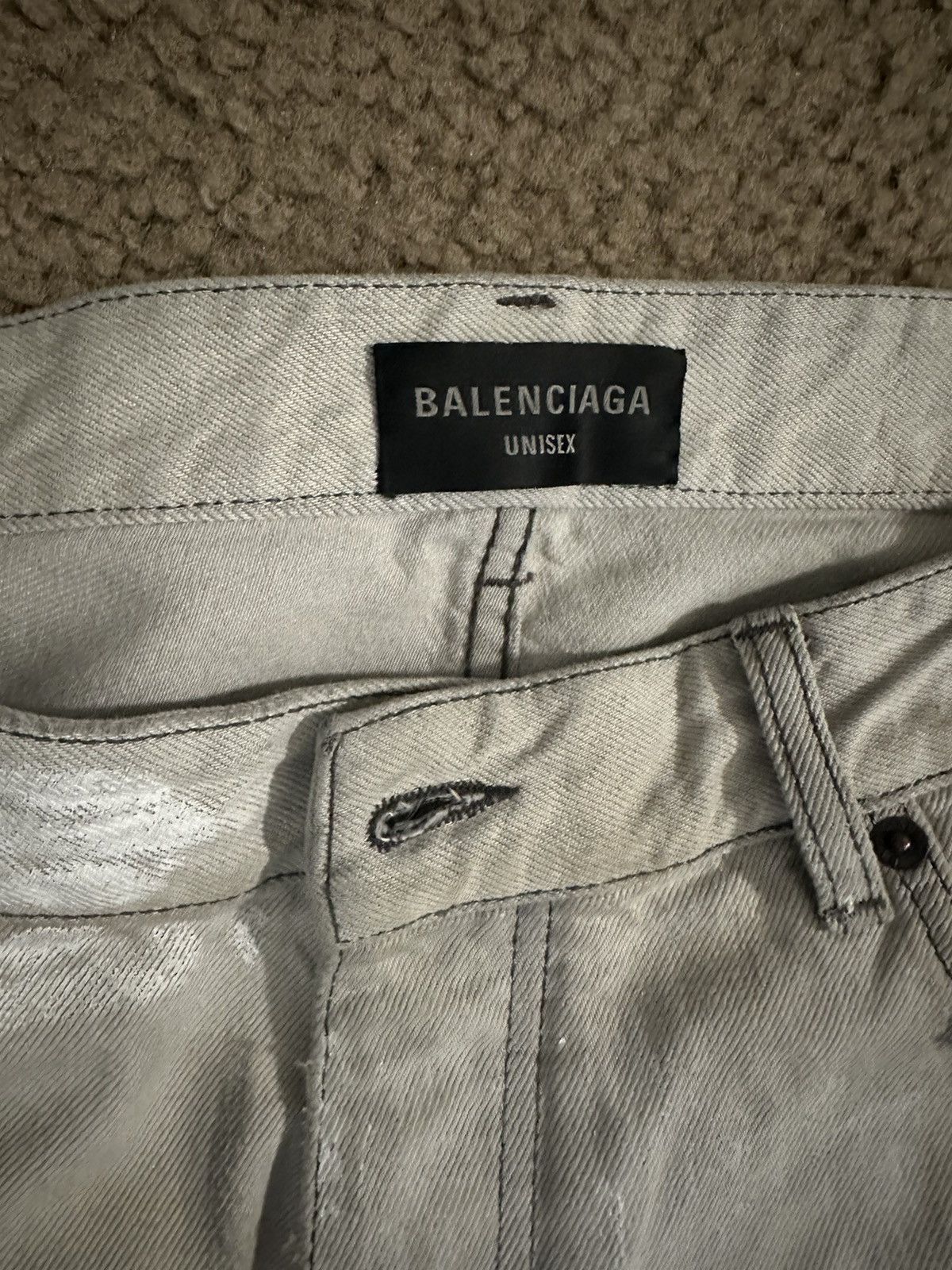 Balenciaga Balenciaga fw23 griffin baggy denim Size US 34 / EU 50 - 3 Thumbnail