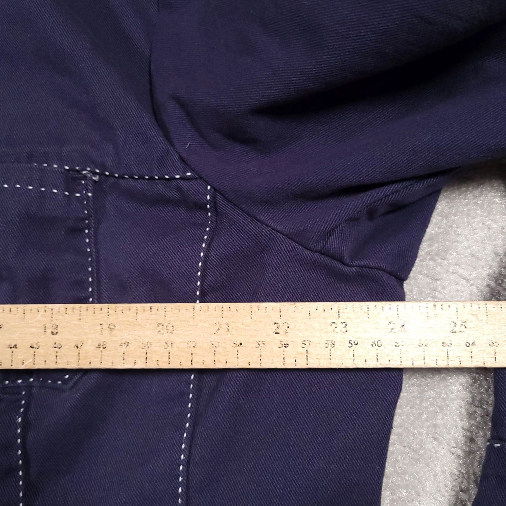 Coldwater Creek Coldwater Creek Denim Jacket Women's 20 Blue Contrasting White Pick Stitch Jacket Women Plus Size 20 Blue Stitching Pockets Modern Casual Size 3XL / US 20-22 - 6 Thumbnail