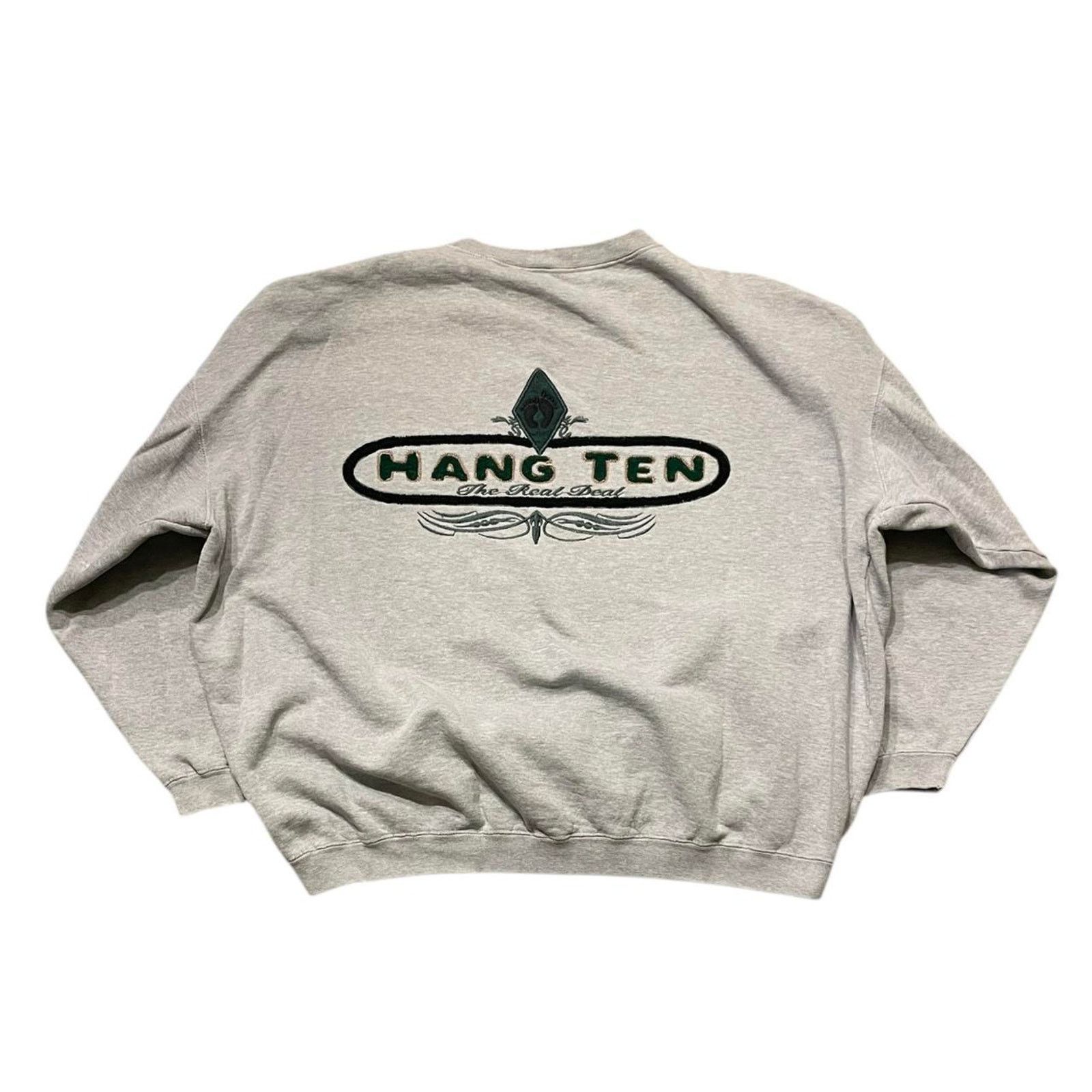 Hang Ten VTG 80s 90s Hang Ten surf skate beach crewneck sweatshirt XL Size US XL / EU 56 / 4 - 1 Thumbnail