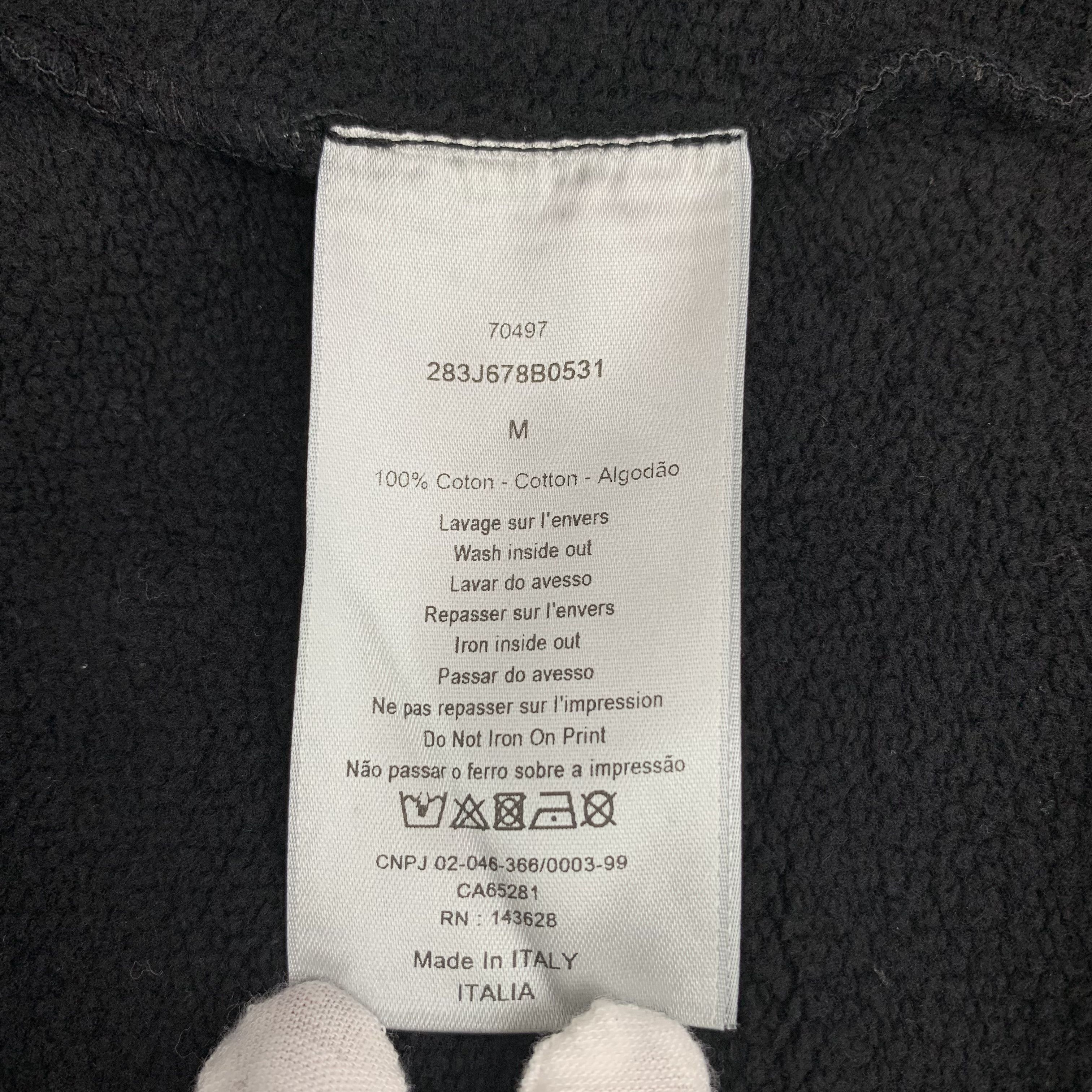 Dior Dior x Travis Scott Graphic Hoodie Black (M) Size US M / EU 48-50 / 2 - 7 Thumbnail