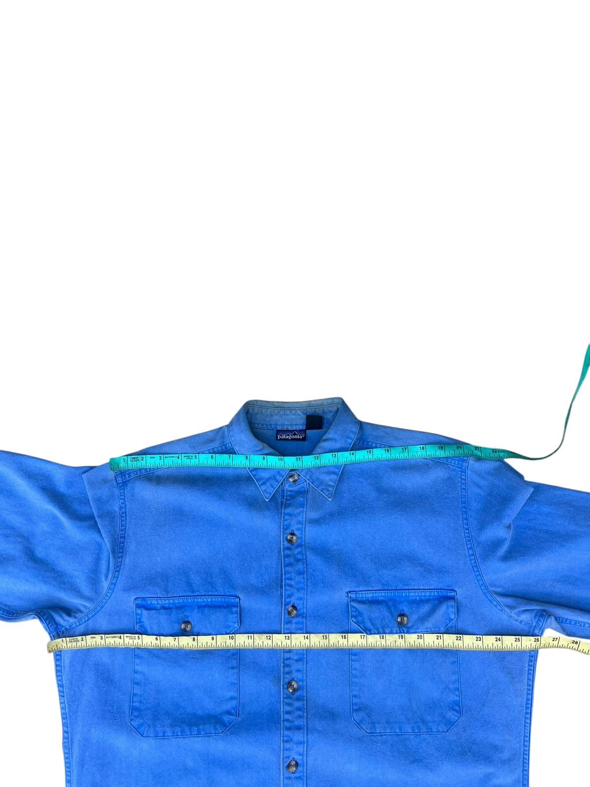 Patagonia Vintage 90s Patagonia Waxed Cotton Canvas Shirt Oversized Size US L / EU 52-54 / 3 - 2 Thumbnail