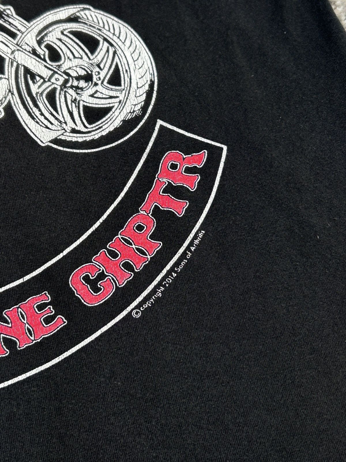 Band Tees × Vintage 2014 t-shirt Skulls Son Of Arthritis Tee Size US M / EU 48-50 / 2 - 3 Thumbnail