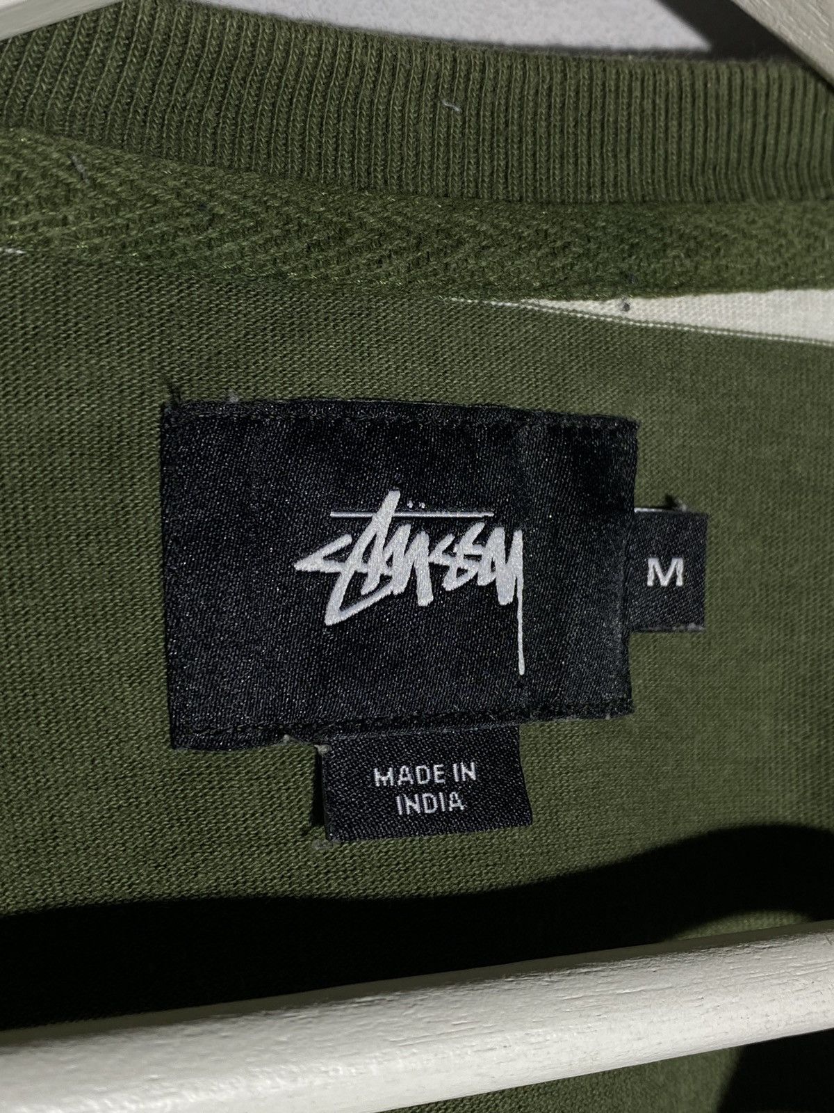 Stussy Stussy Striped Crew Neck Sweatshirt Size US M / EU 48-50 / 2 - 8 Thumbnail