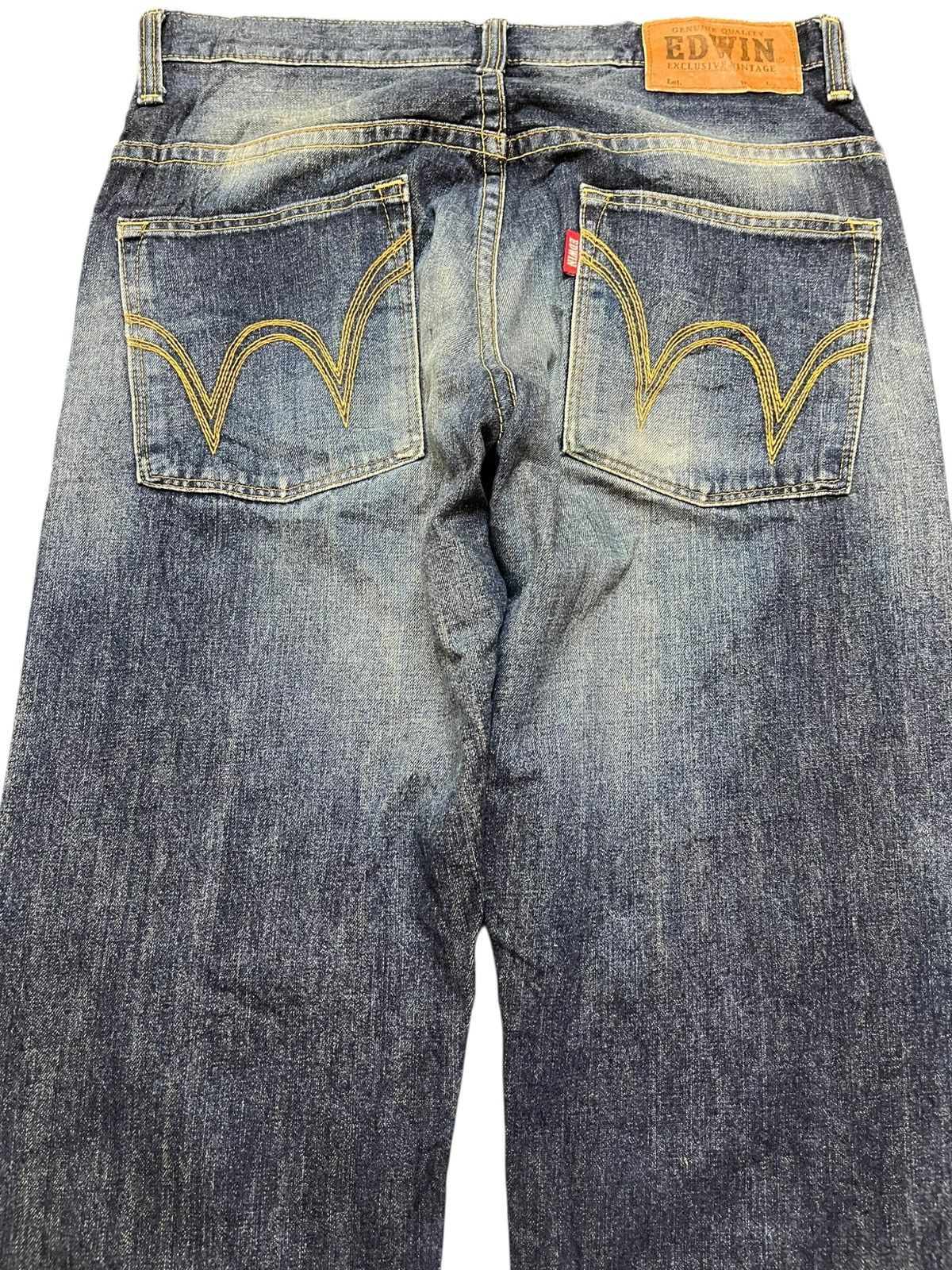 Edwin Vintage Edwin XV Distressed Denim Size US 33 - 7 Thumbnail
