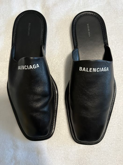 Balenciaga Black Balenciaga Mules | Grailed