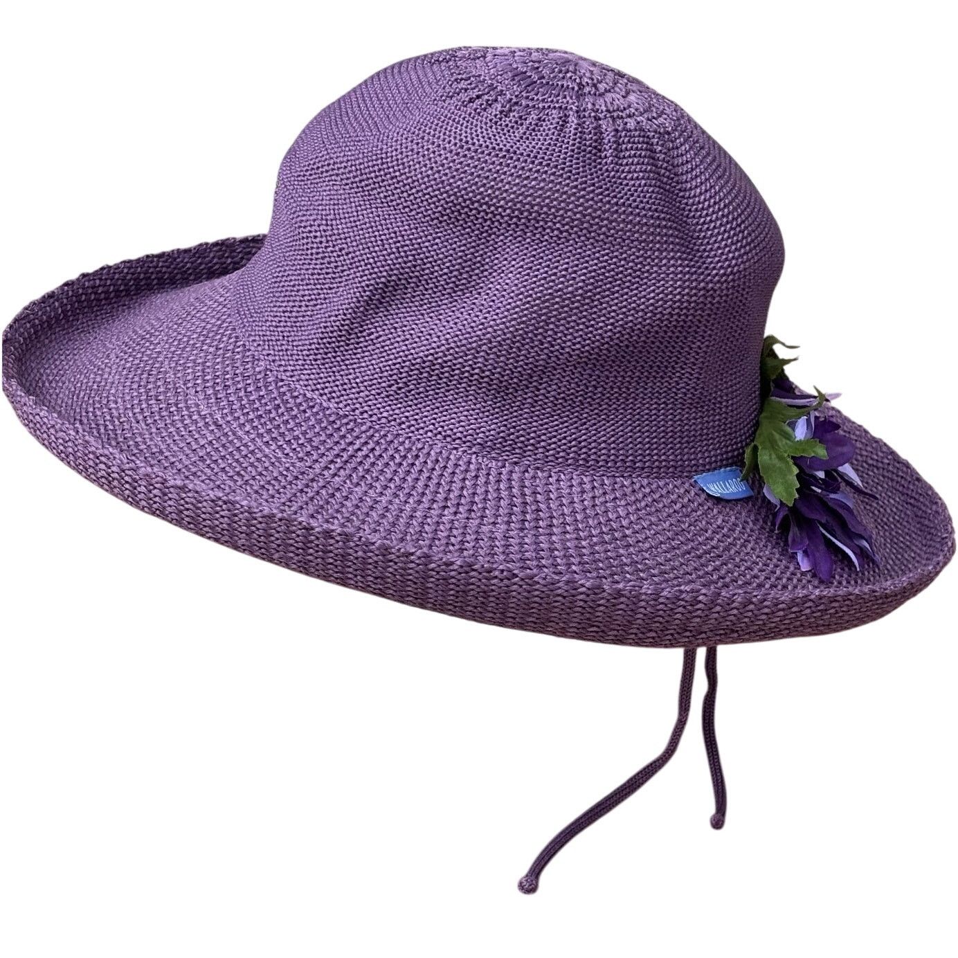 Other Purple Flower Wallaroo Sun Hat Size ONE SIZE - 1 Thumbnail