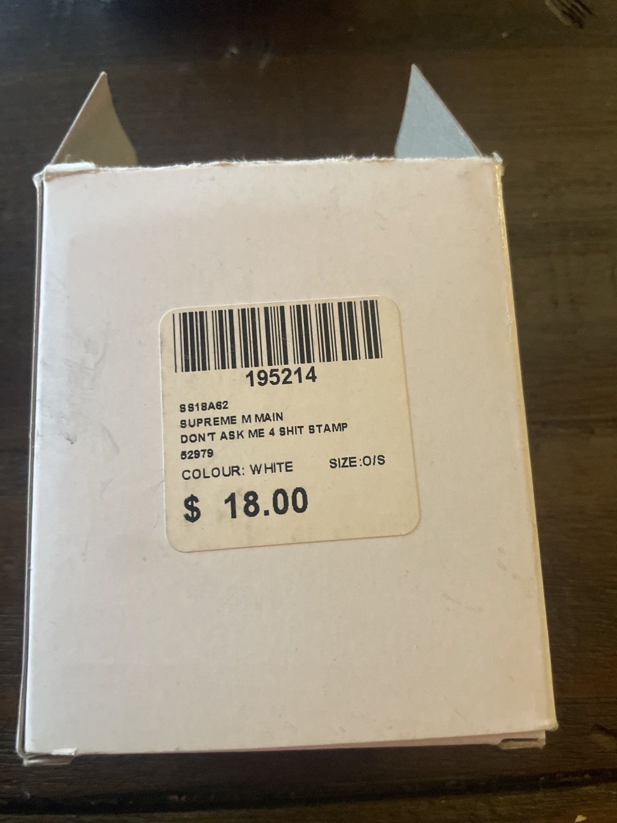 Supreme Don’t ask me 4 sh*t stamp brand new Size ONE SIZE - 5 Thumbnail