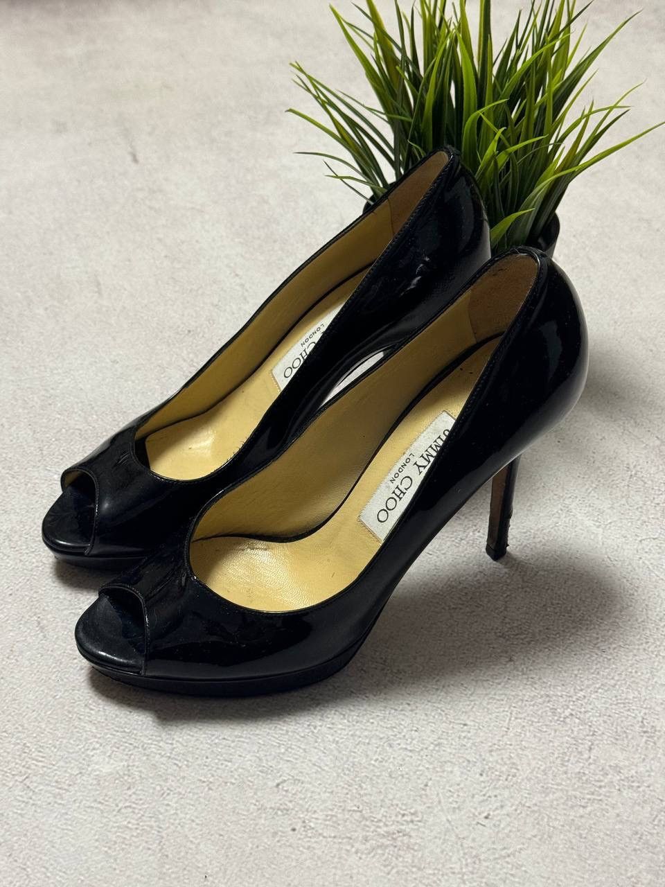 Designer × Jimmy Choo Vintage Jimmy Choo Heeled shoes black Size US 6 / IT 36 - 3 Thumbnail